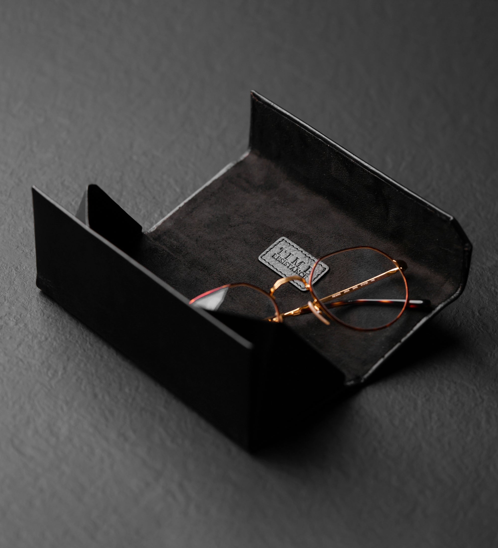 Opvouwbaar leren brillenetui - The Riddle of the Sands