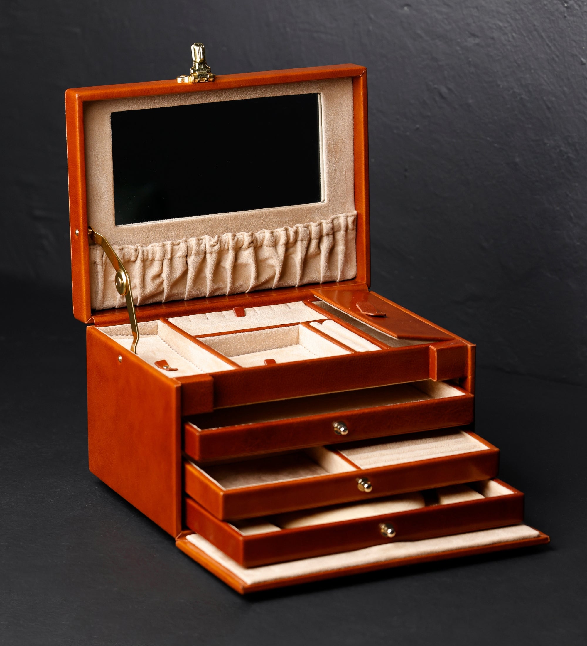 Groot leren sieradenkistje voor dames - The Portrait of a Lady