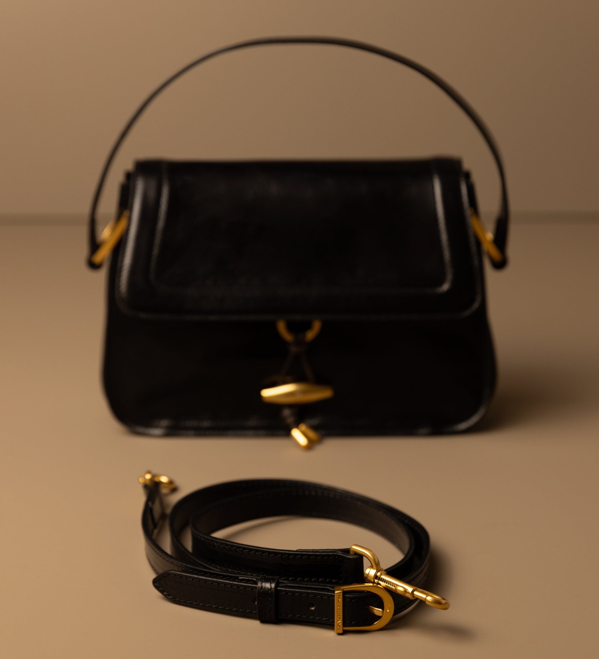 Leren tas met klep voor dames - Possession