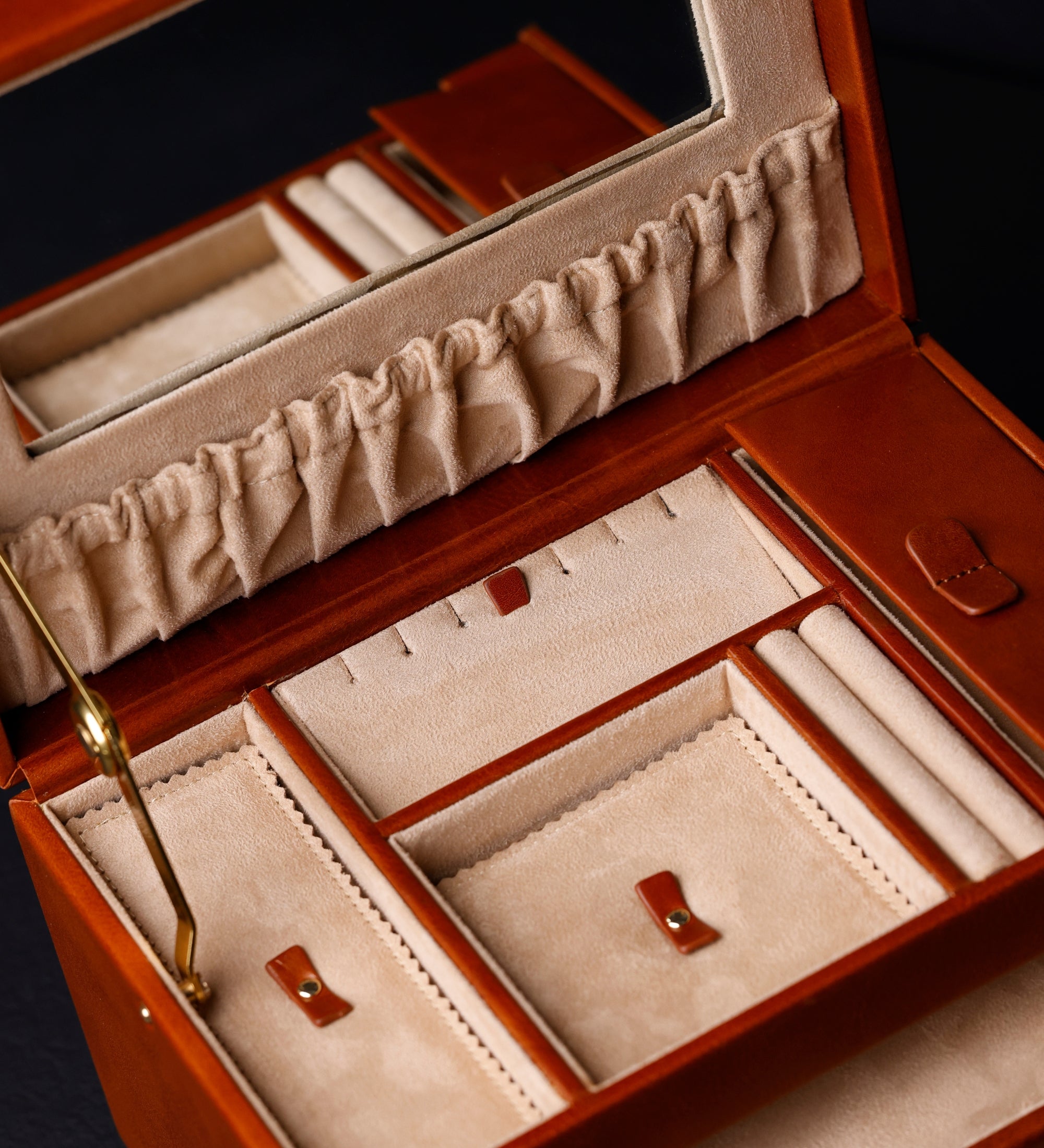 Groot leren sieradenkistje voor dames - The Portrait of a Lady