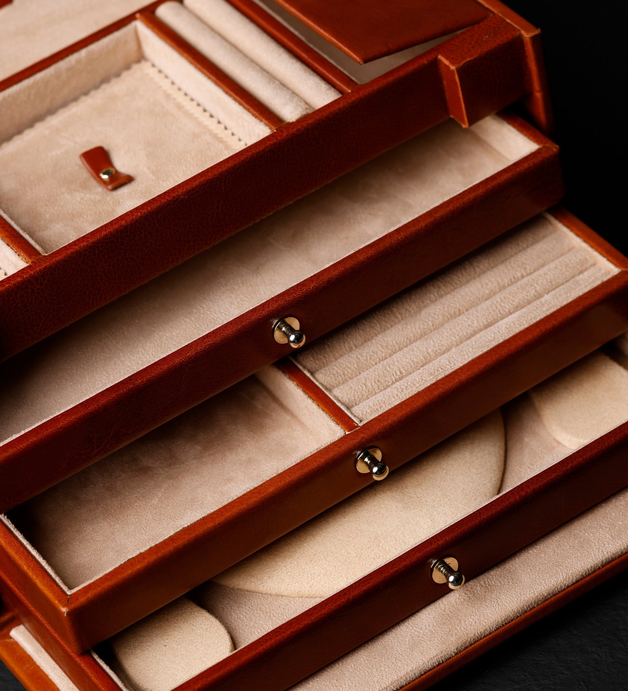 Groot leren sieradenkistje voor dames - The Portrait of a Lady