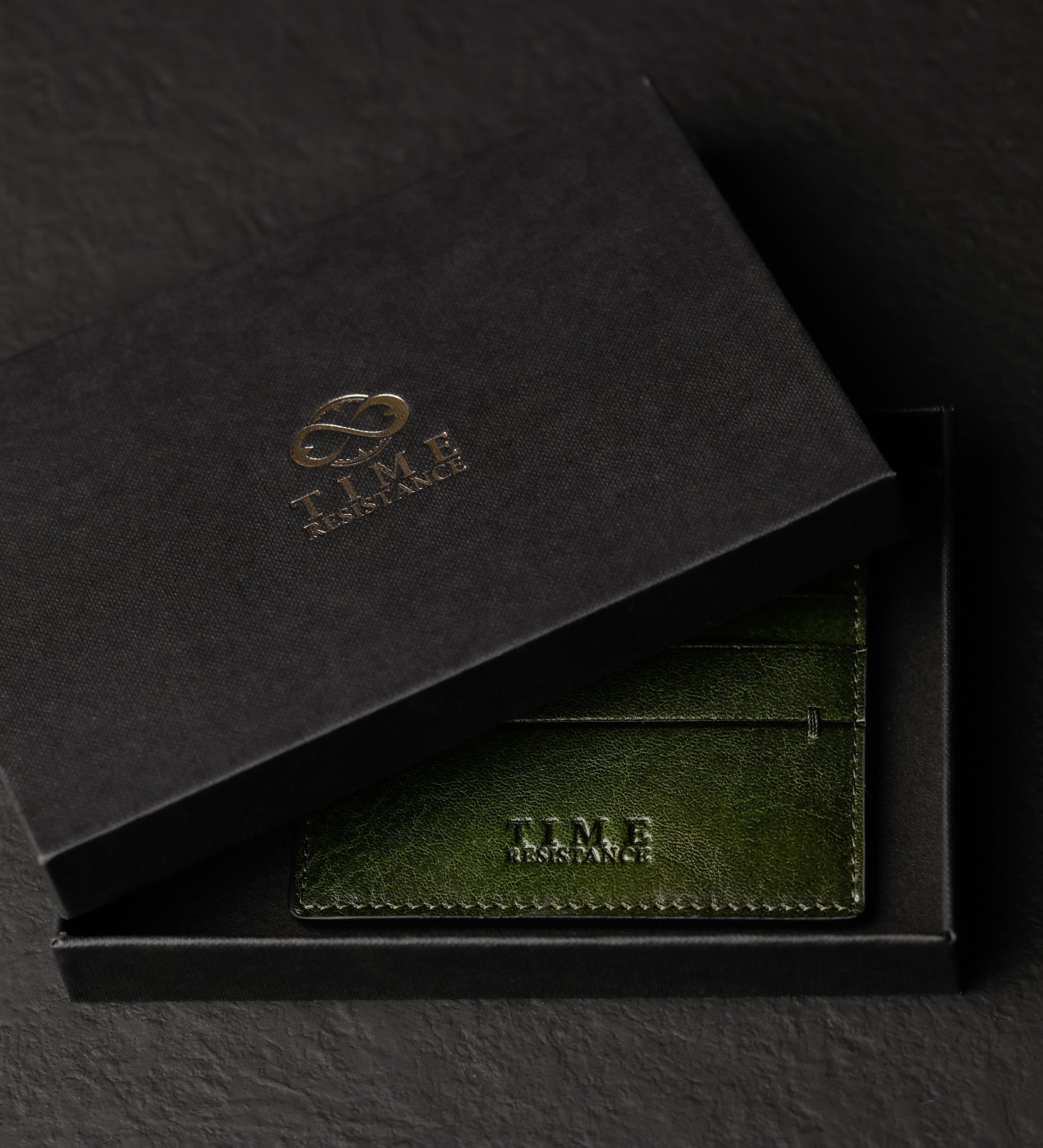 Leren creditcardhouder visitekaartjeshouder - Fireflies