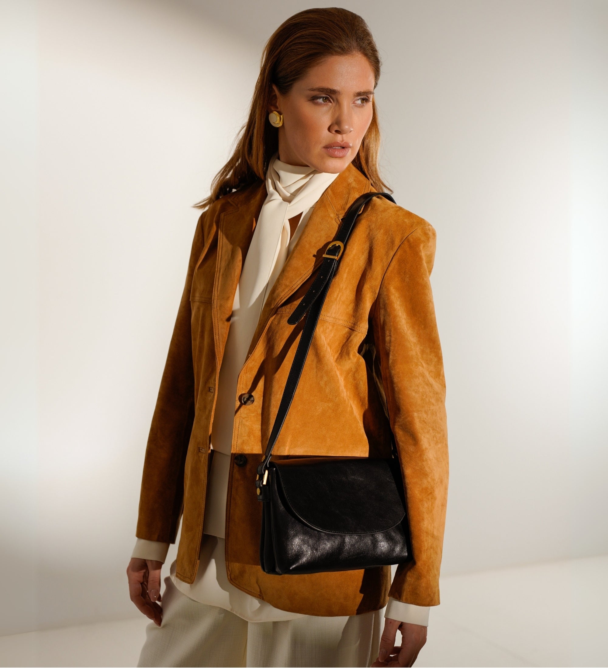Leren crossbodytas voor dames - Sophie's Choice