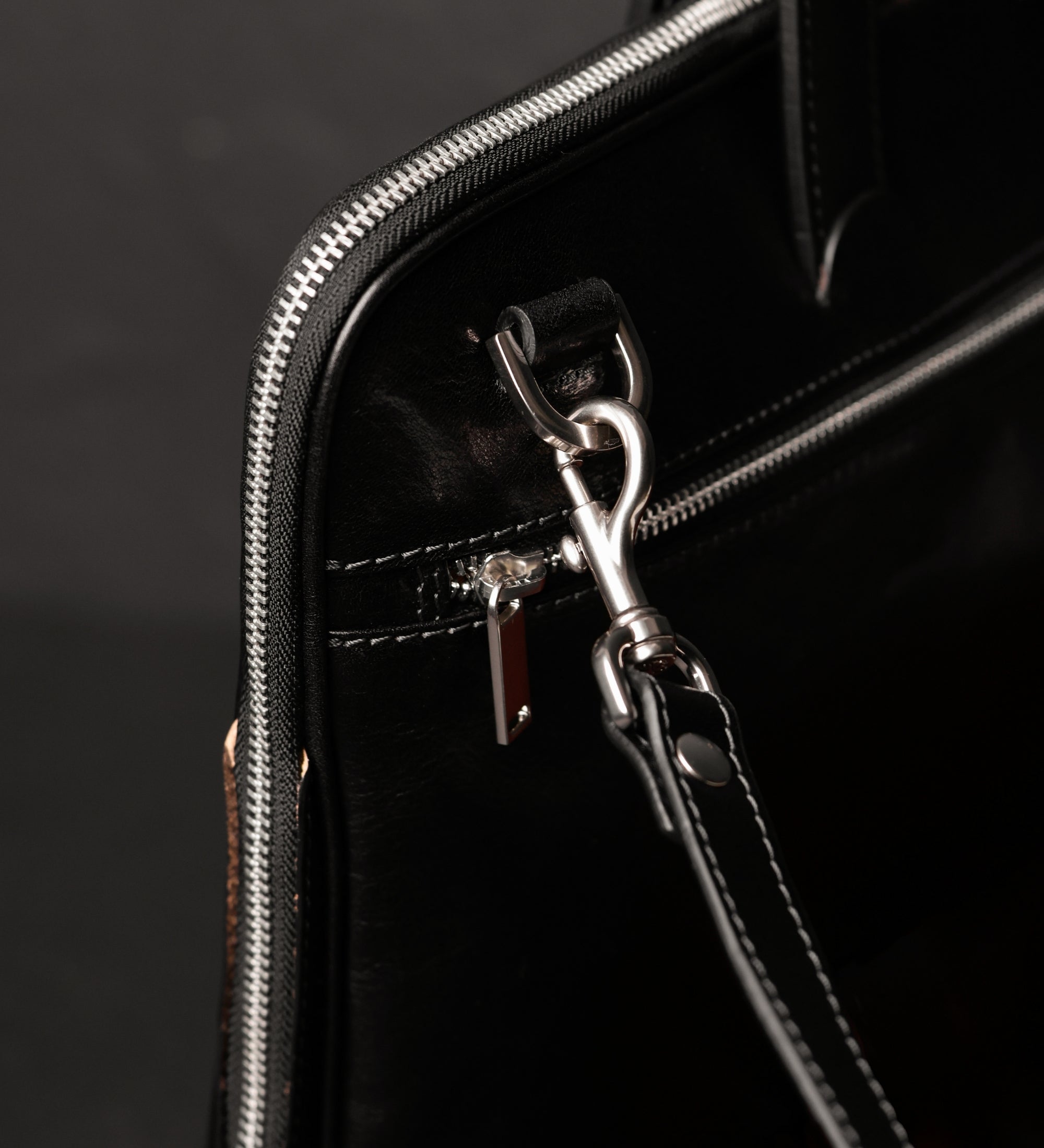 Leren aktetas laptoptas voor dames - Brave New World
