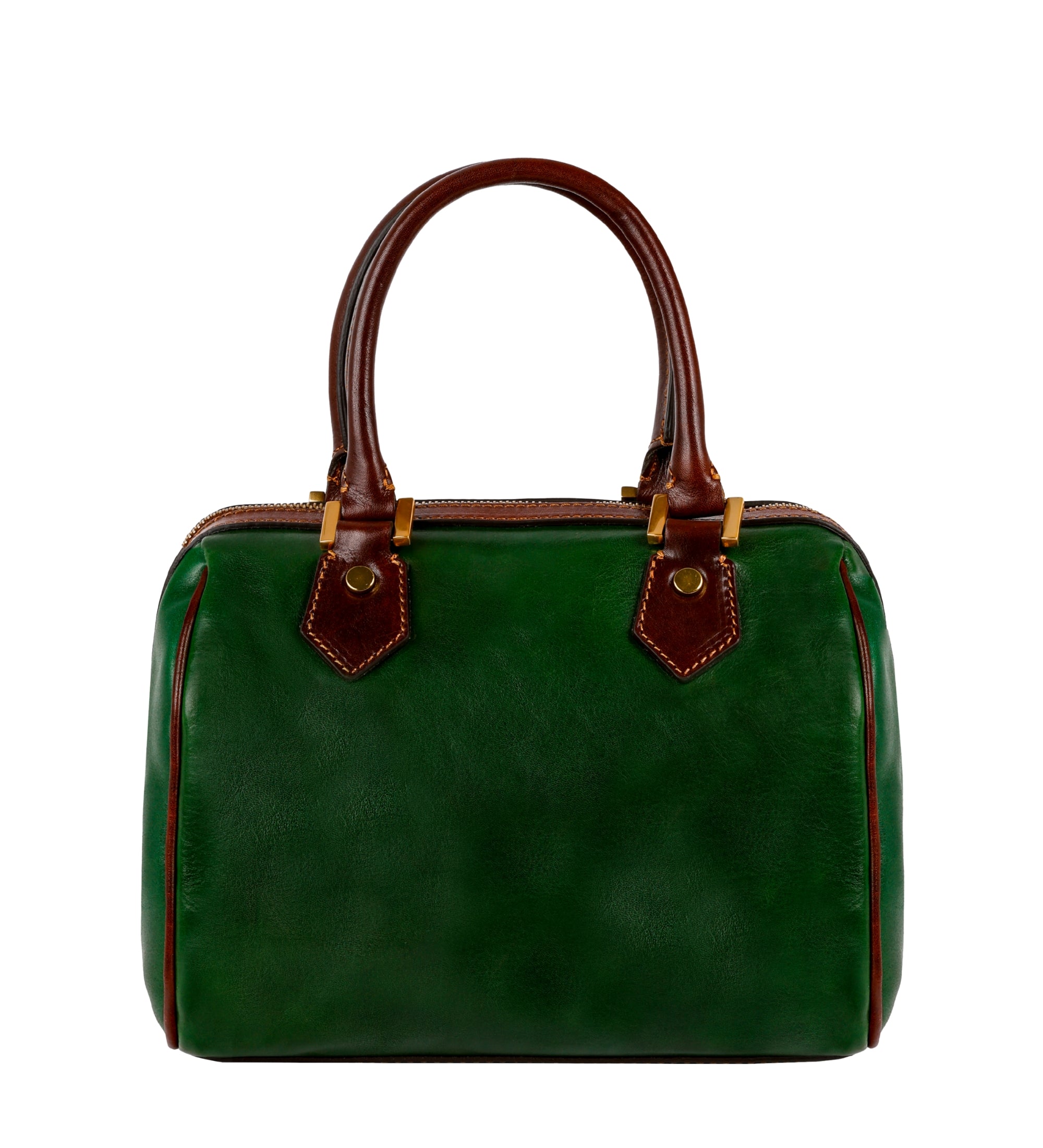 Leren barrel bag handtas voor dames - Little Dorrit