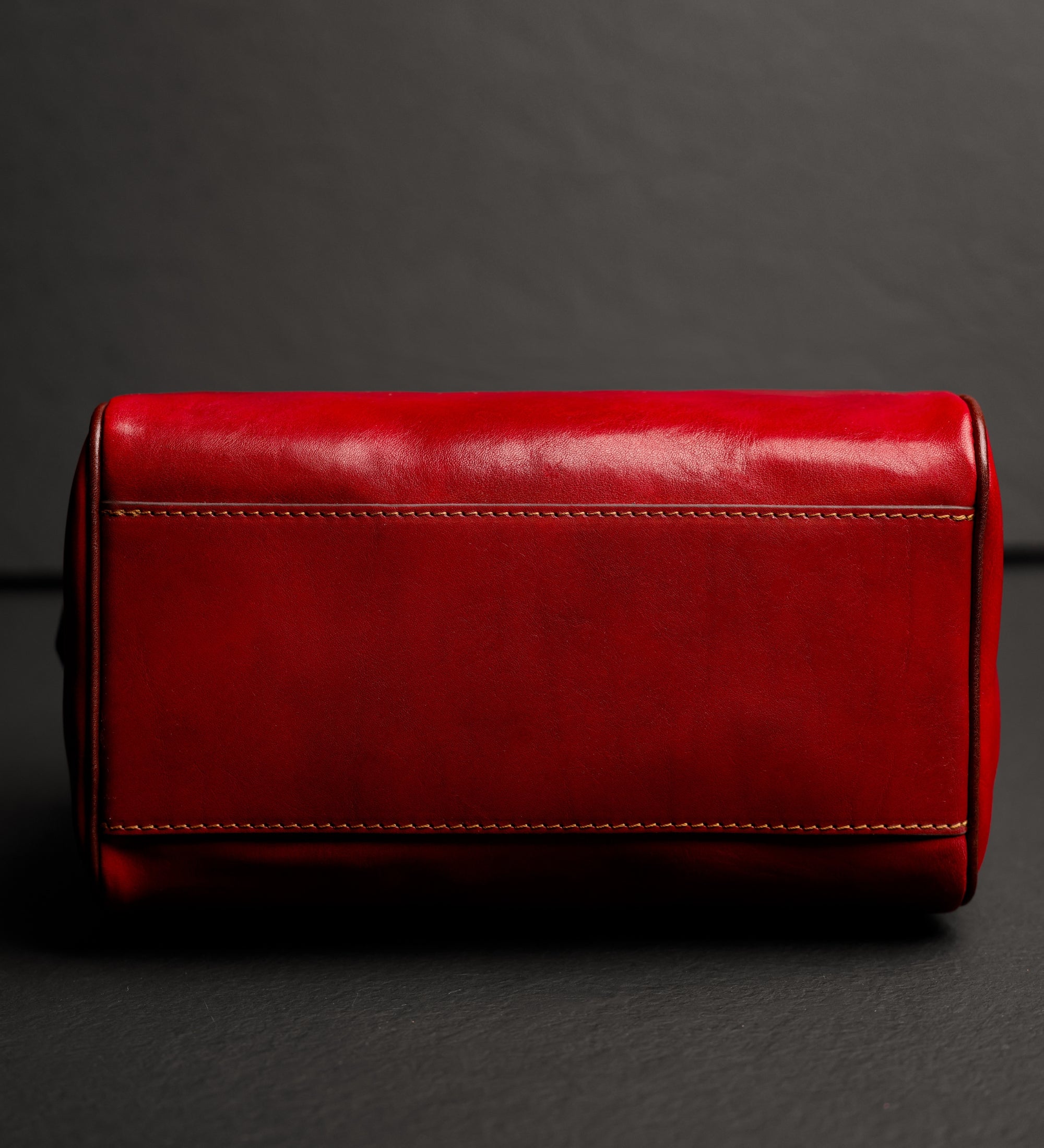 Leren barrel bag handtas voor dames - Little Dorrit