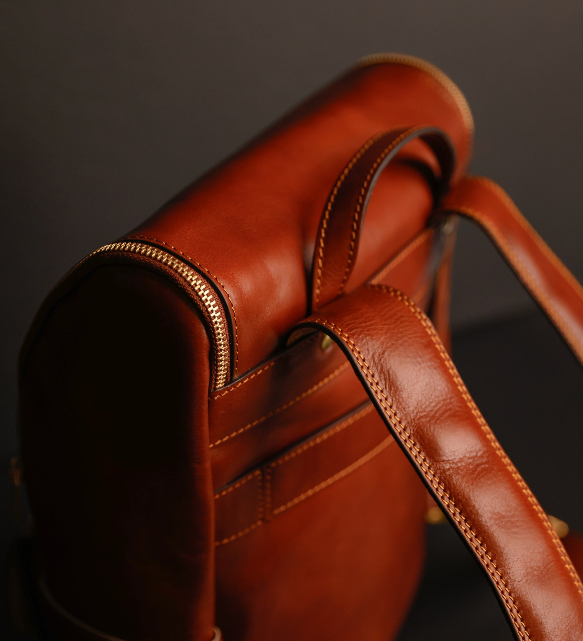 Grote leren rugtas - The Odyssey