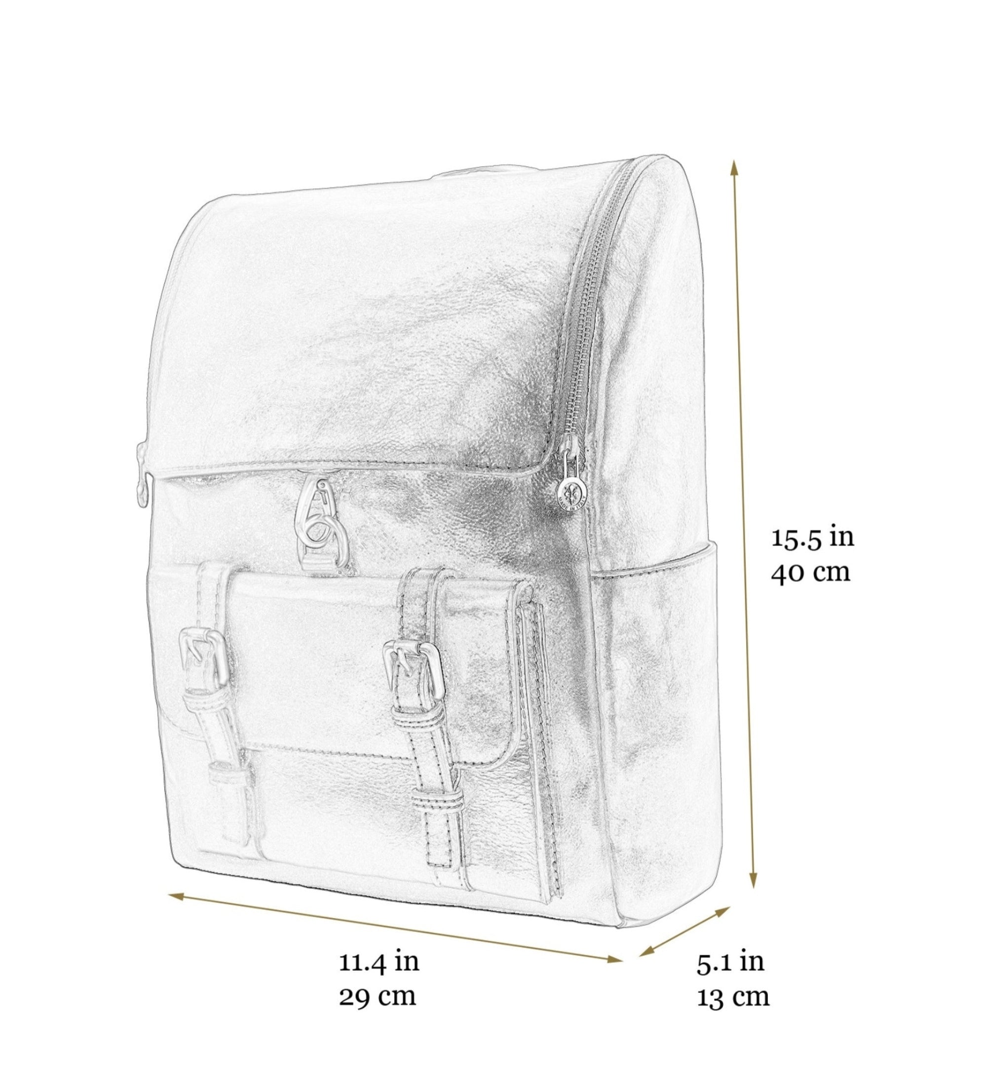 Grote leren rugtas - The Odyssey