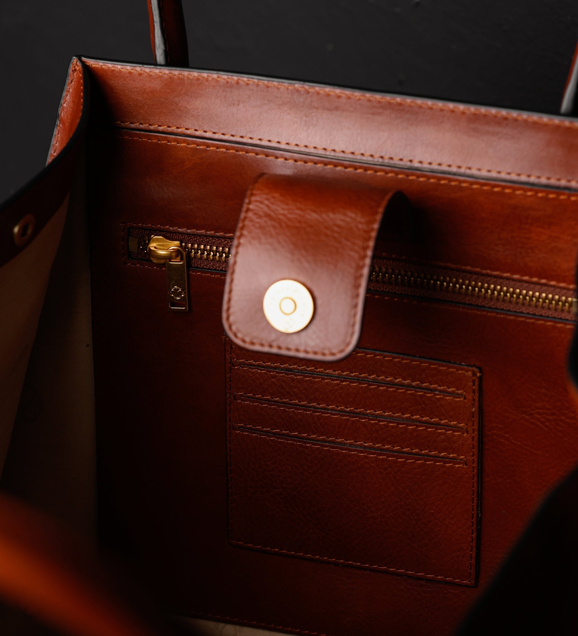 Leren handtas draagtas voor dames - The Woman in White