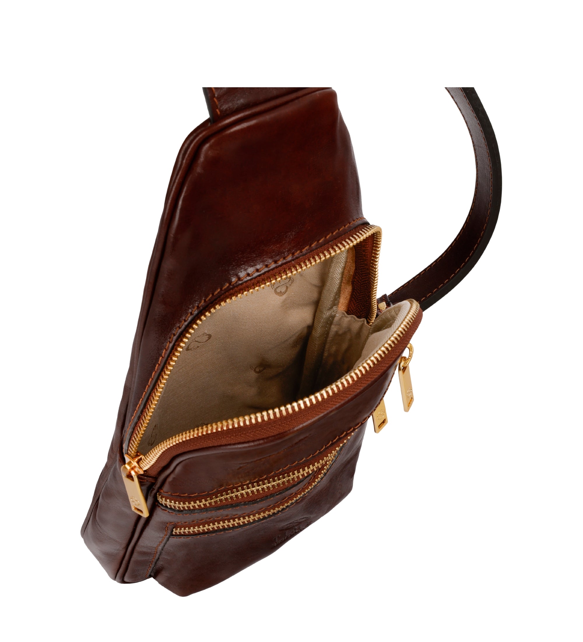 Leren sling bag - Catch-22