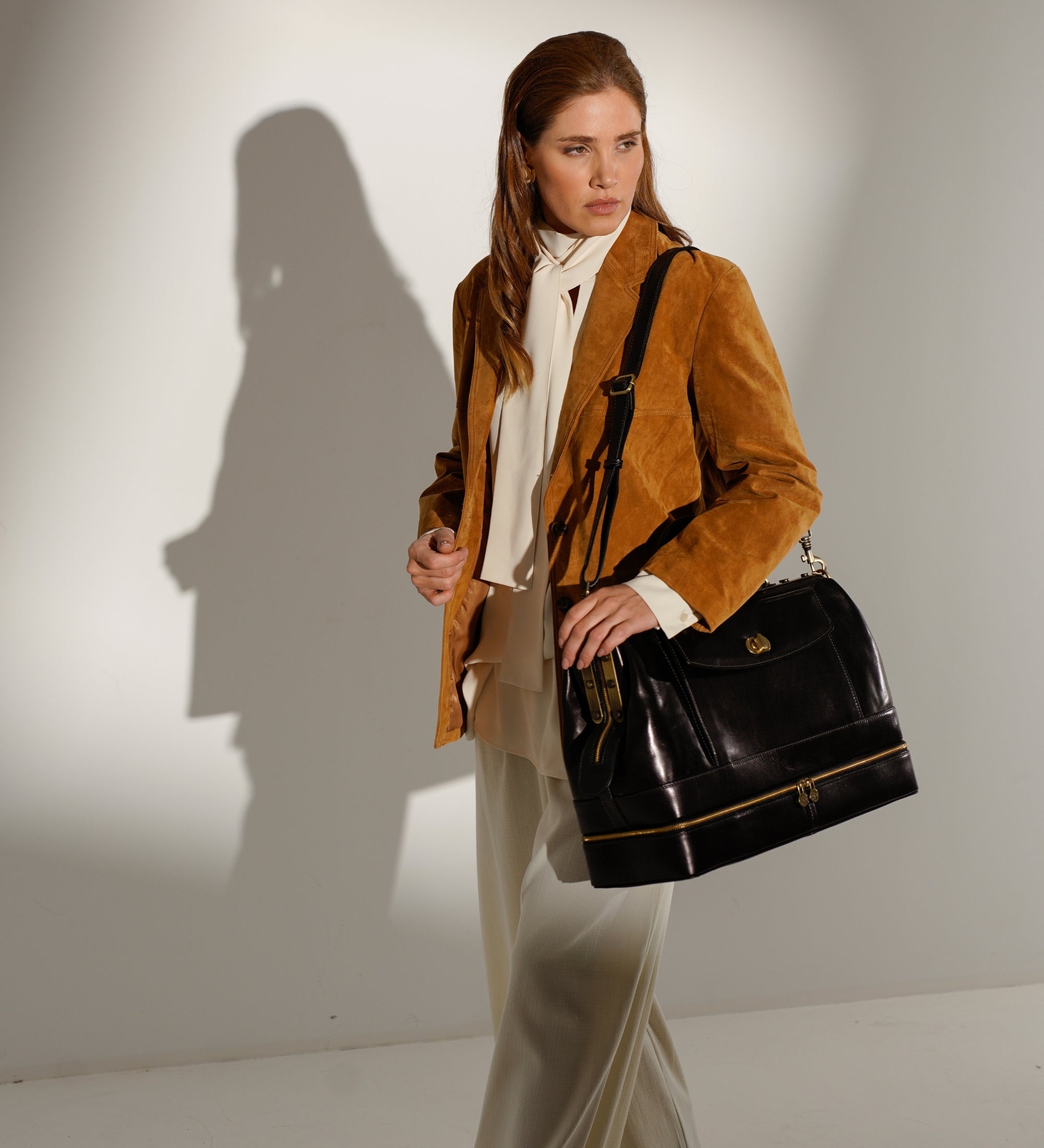 Leren dokterstas medische tas leren handtas voor dames - Doctor Faustus