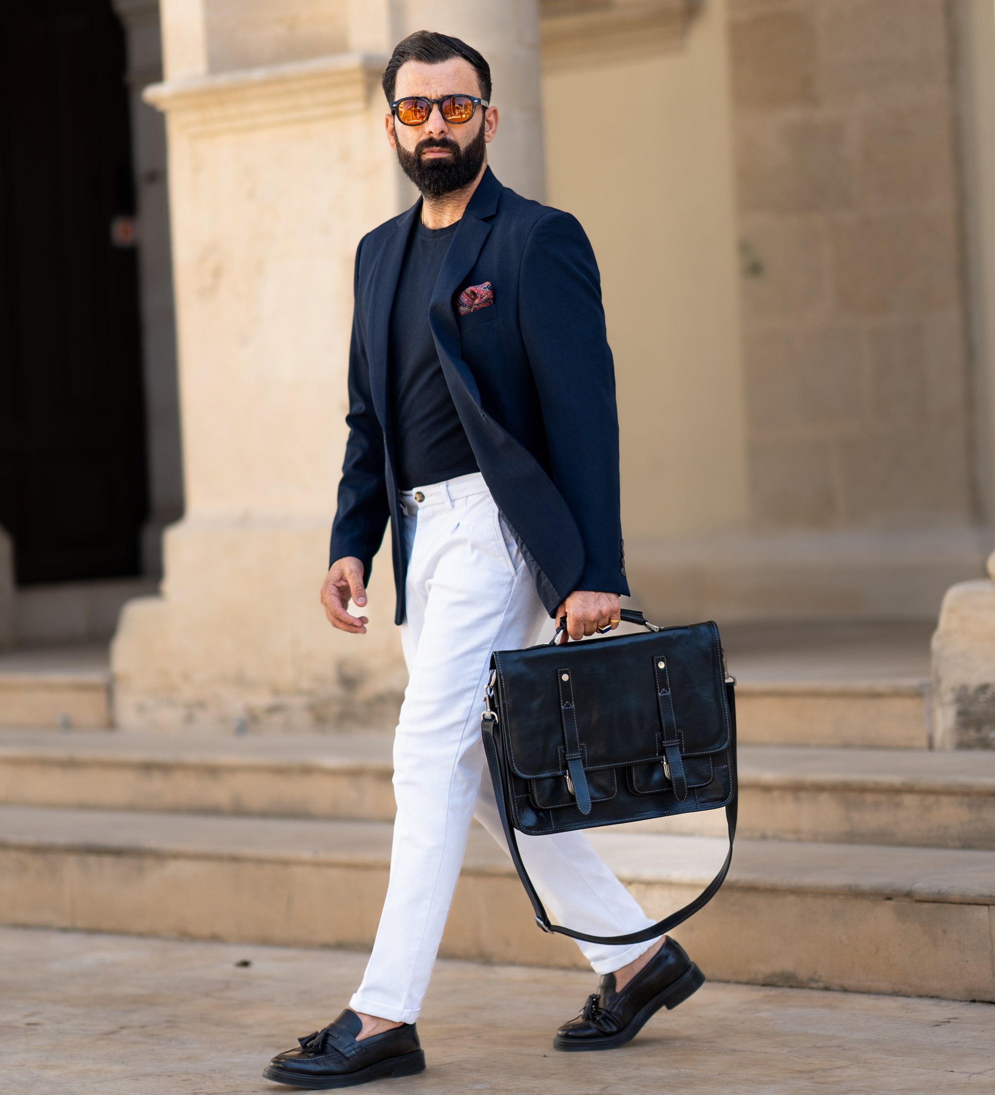 Leren aktetas rugtas - A Midsummer Night's Dream