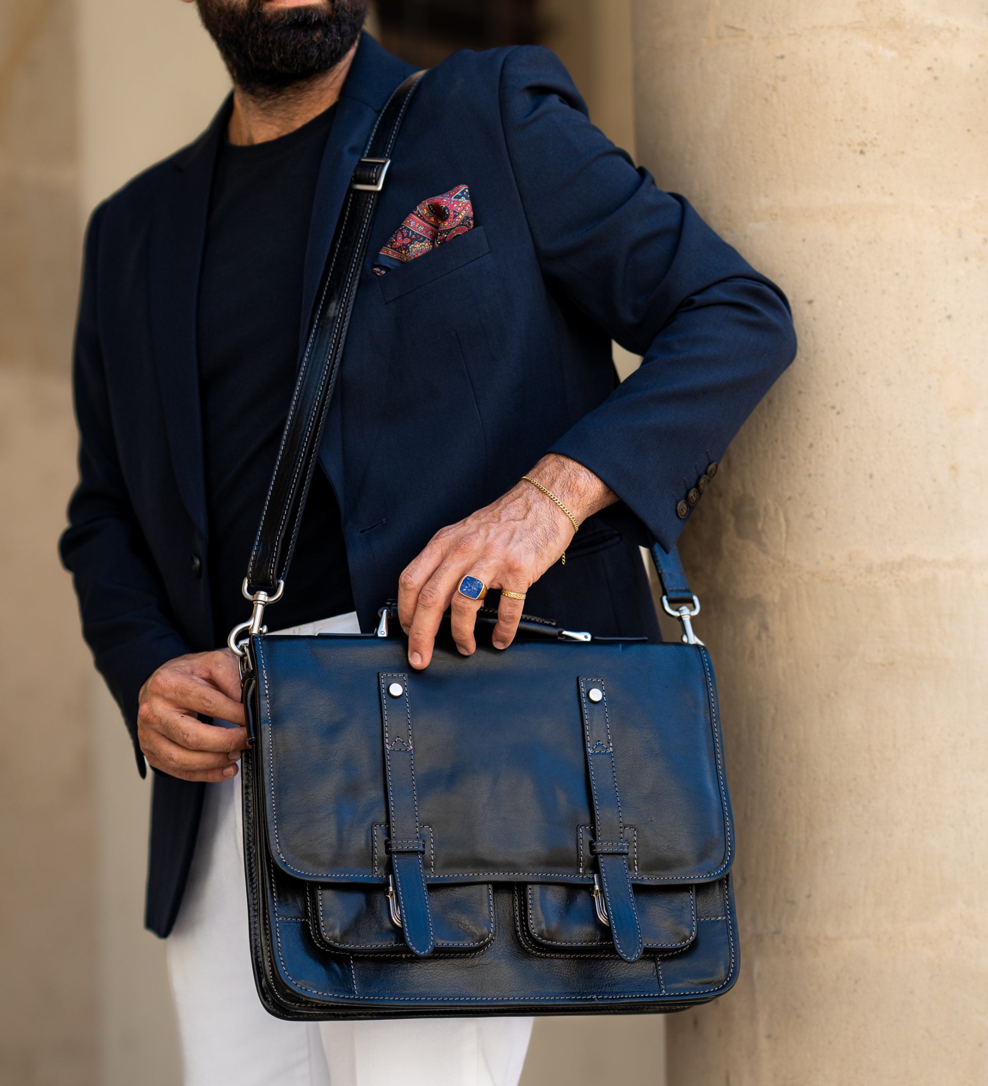 Leren aktetas rugtas - A Midsummer Night's Dream