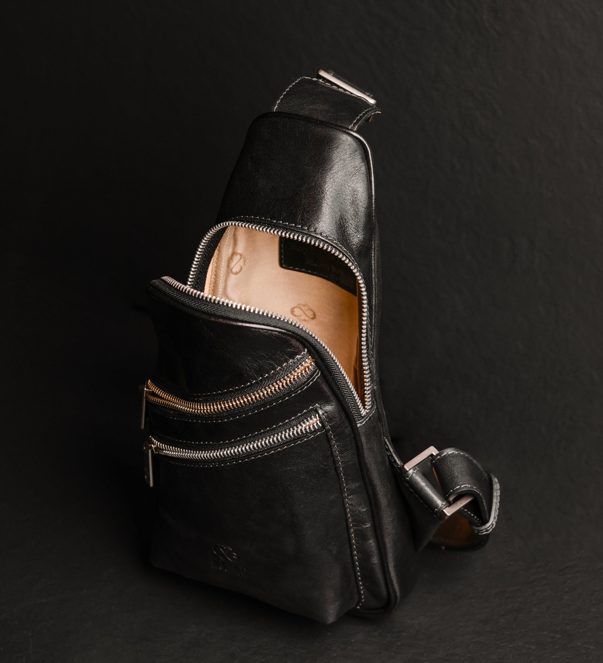 Leren sling bag - Catch-22