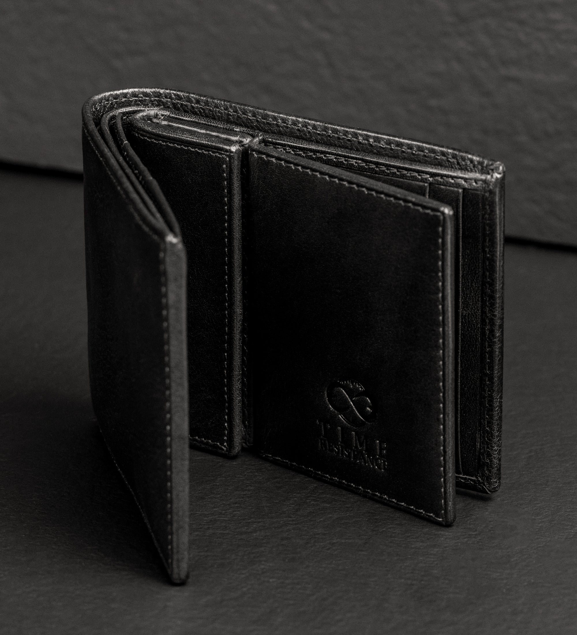 Leren bifold portemonnee - Daniel