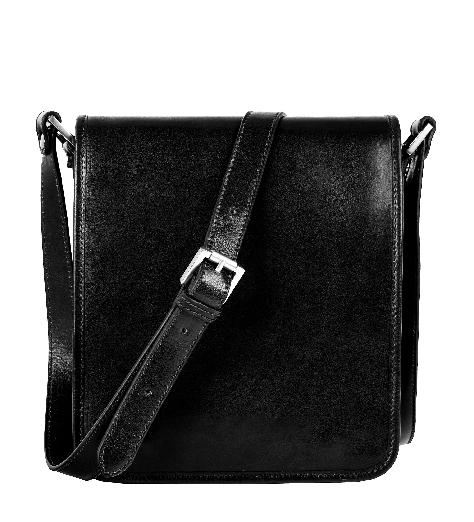 Kleine leren messenger bag - On The Road