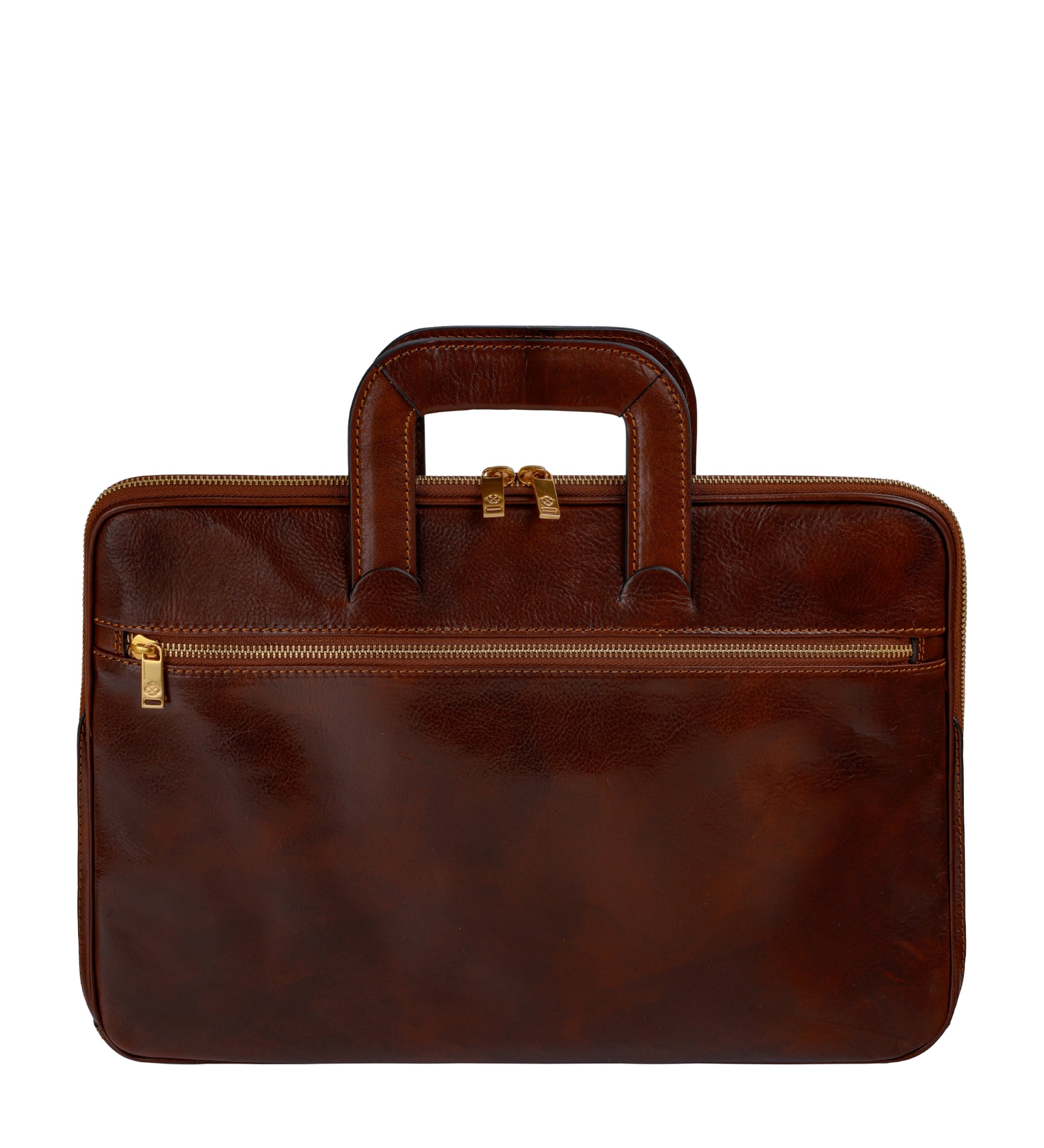 Leren aktetas laptoptas voor dames - Brave New World