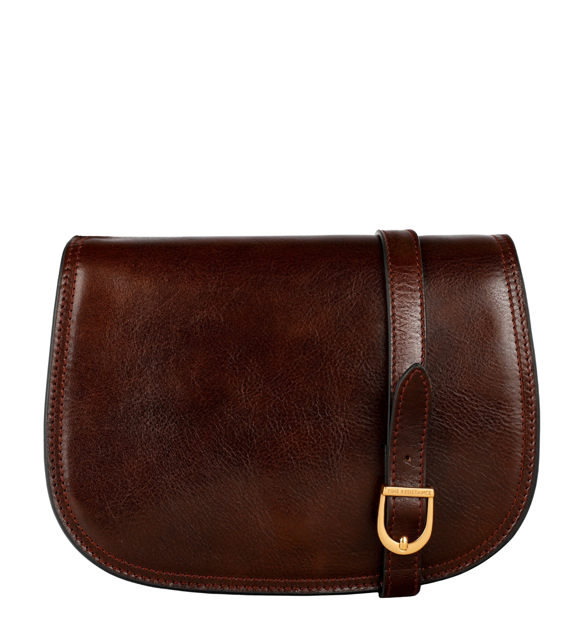 Leren zadeltas crossbodytas voor dames - Moonfleet