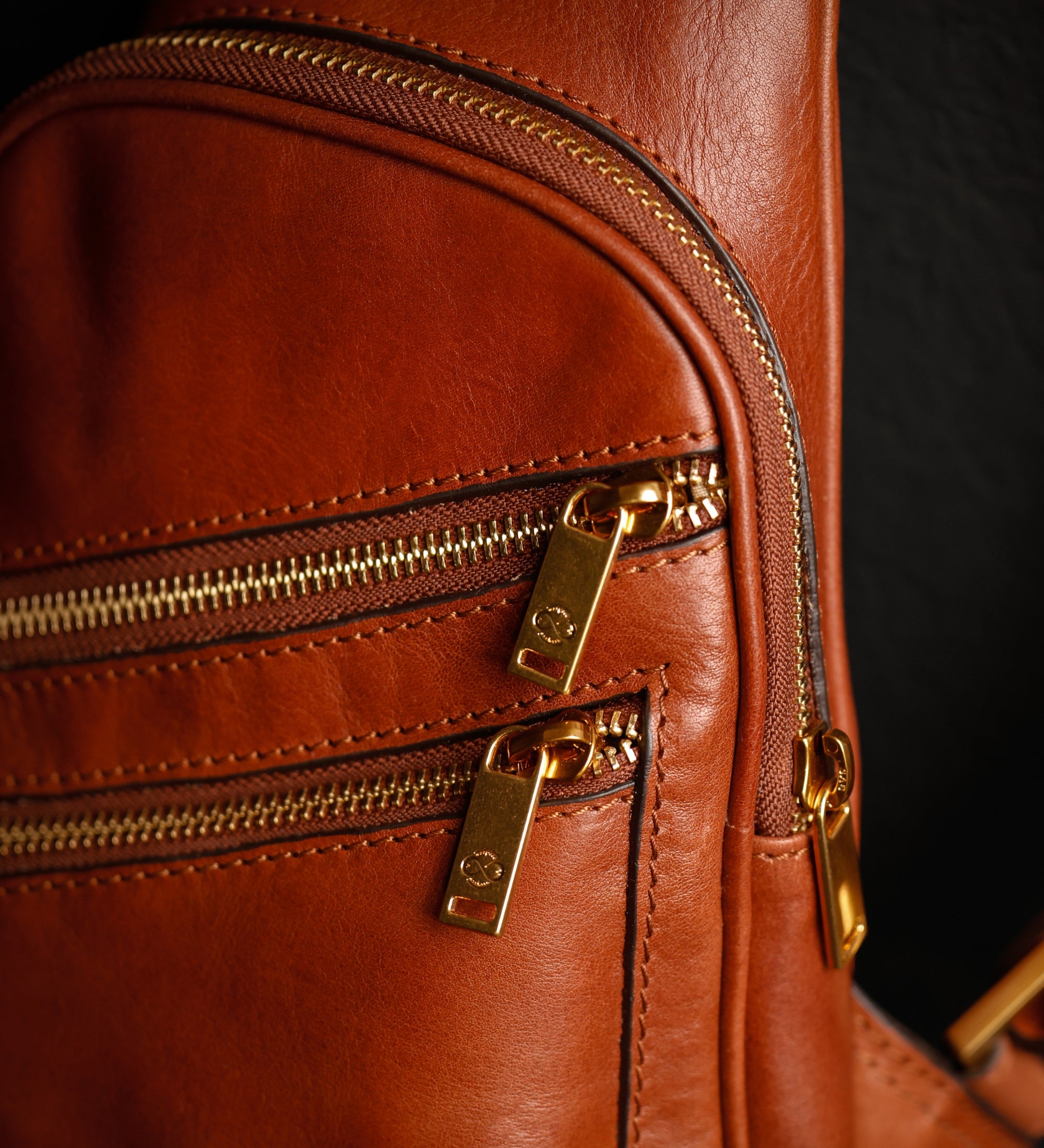 Leren sling bag - Catch-22