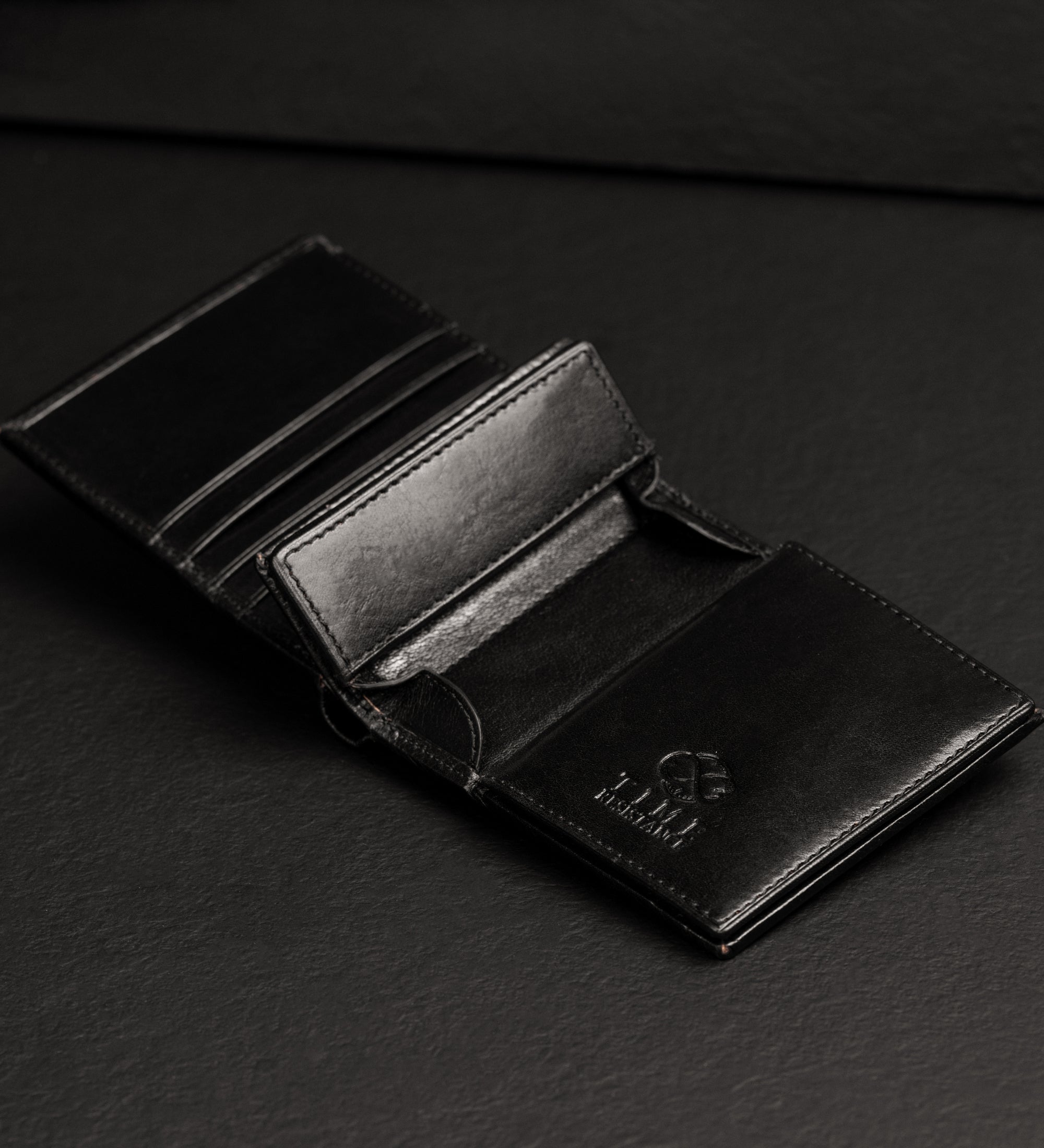 Leren bifold portemonnee - Daniel