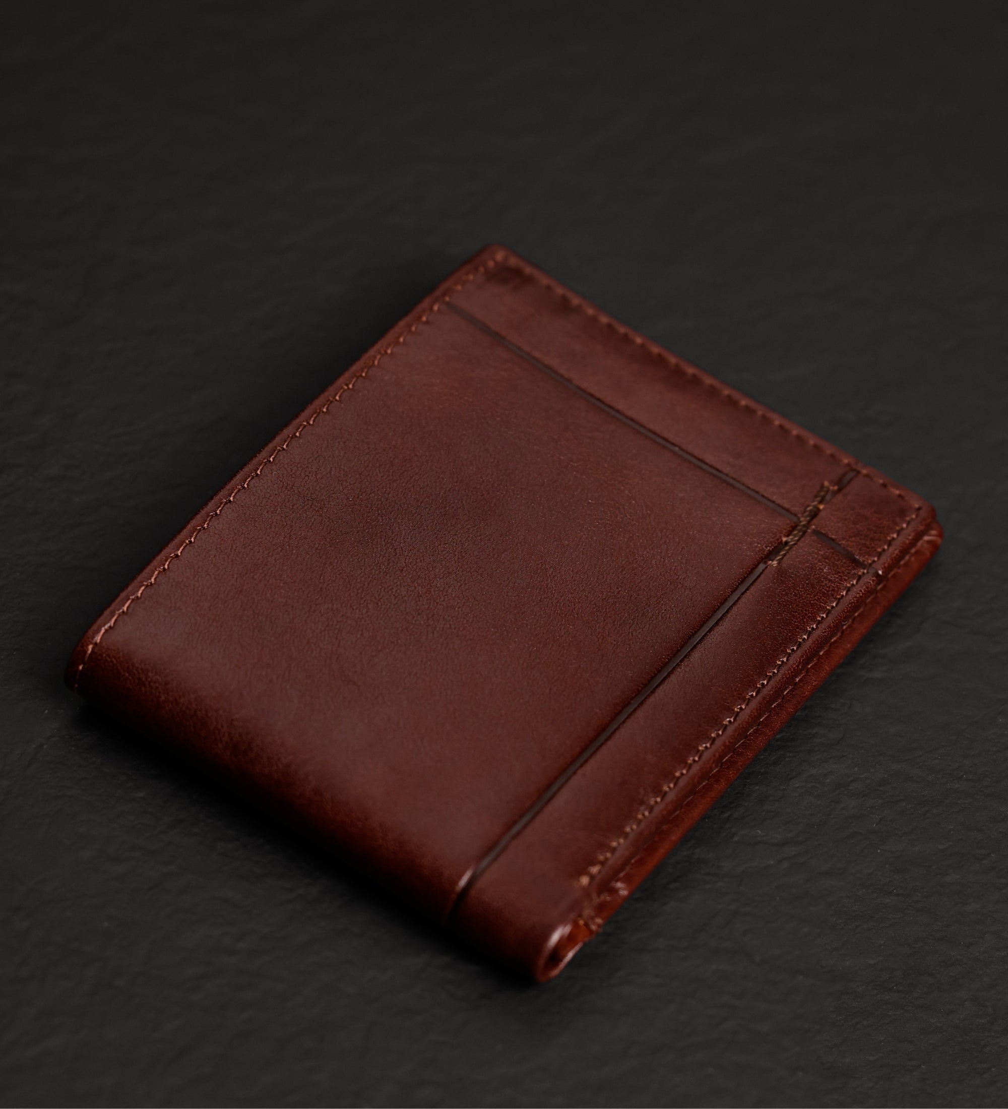 Leren bifold portemonnee - The Getaway