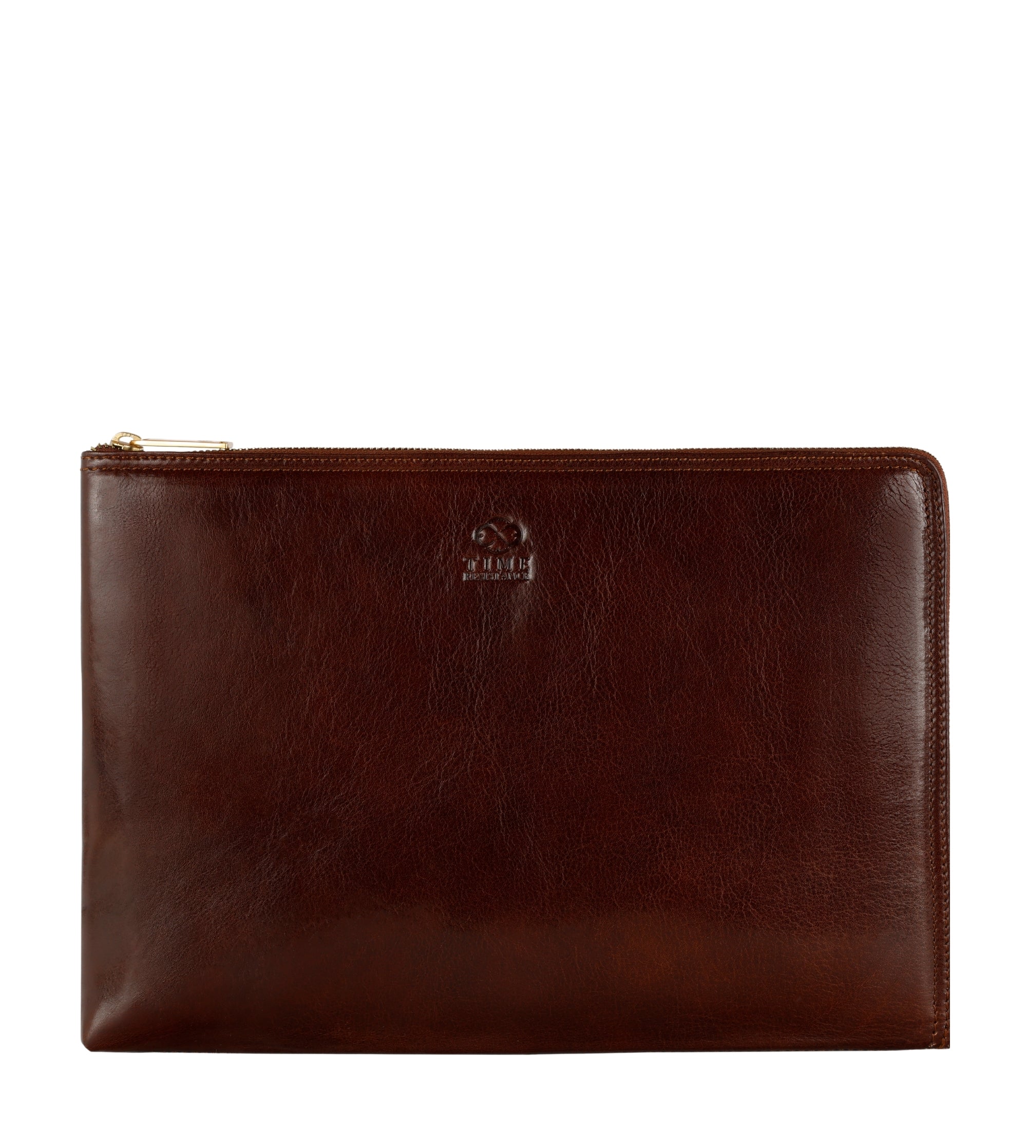 Grote leren clutch compacte handtas voor heren - The Brothers Karamazov