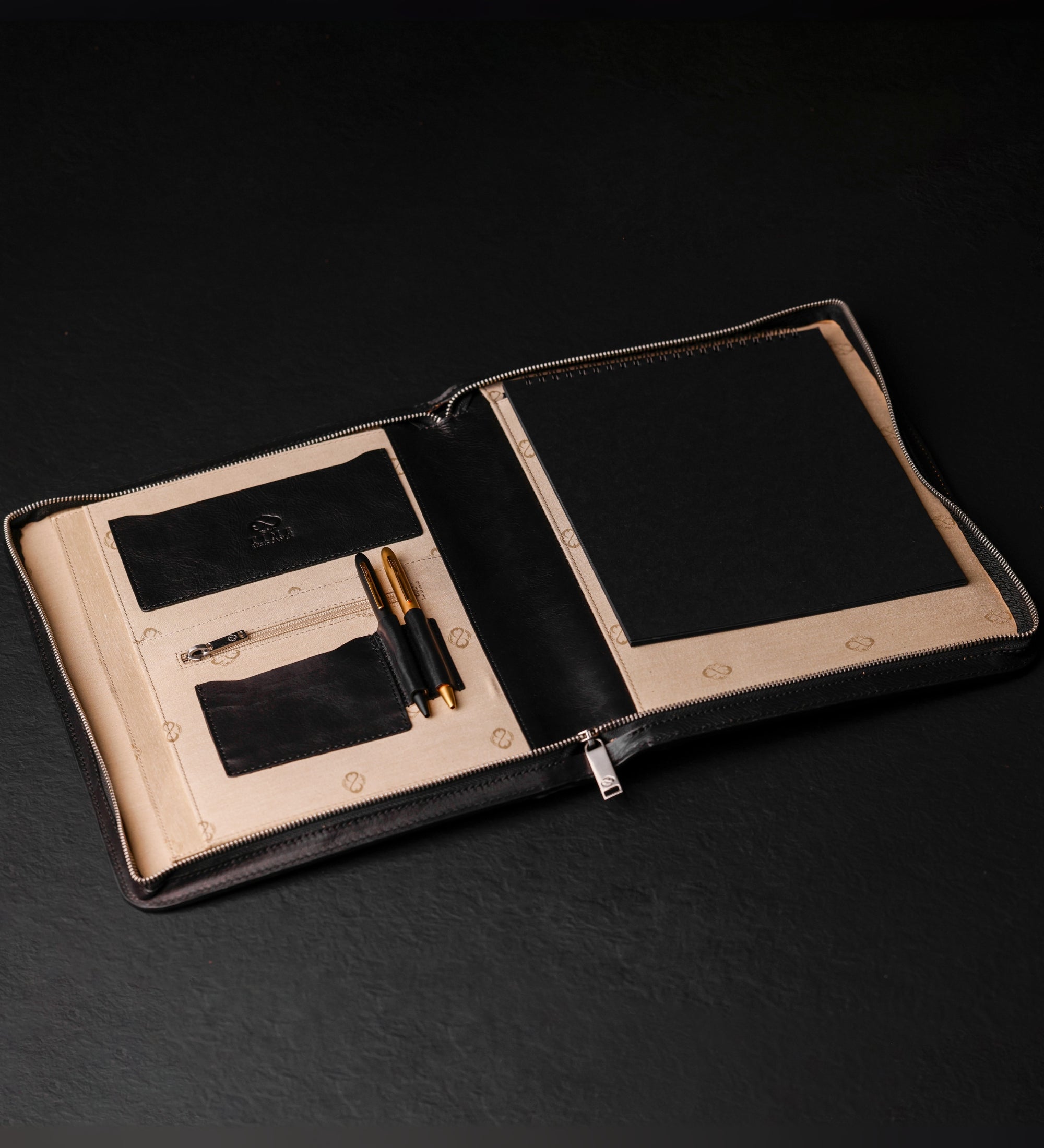 Leren A4 documentenmap organizer - Candide