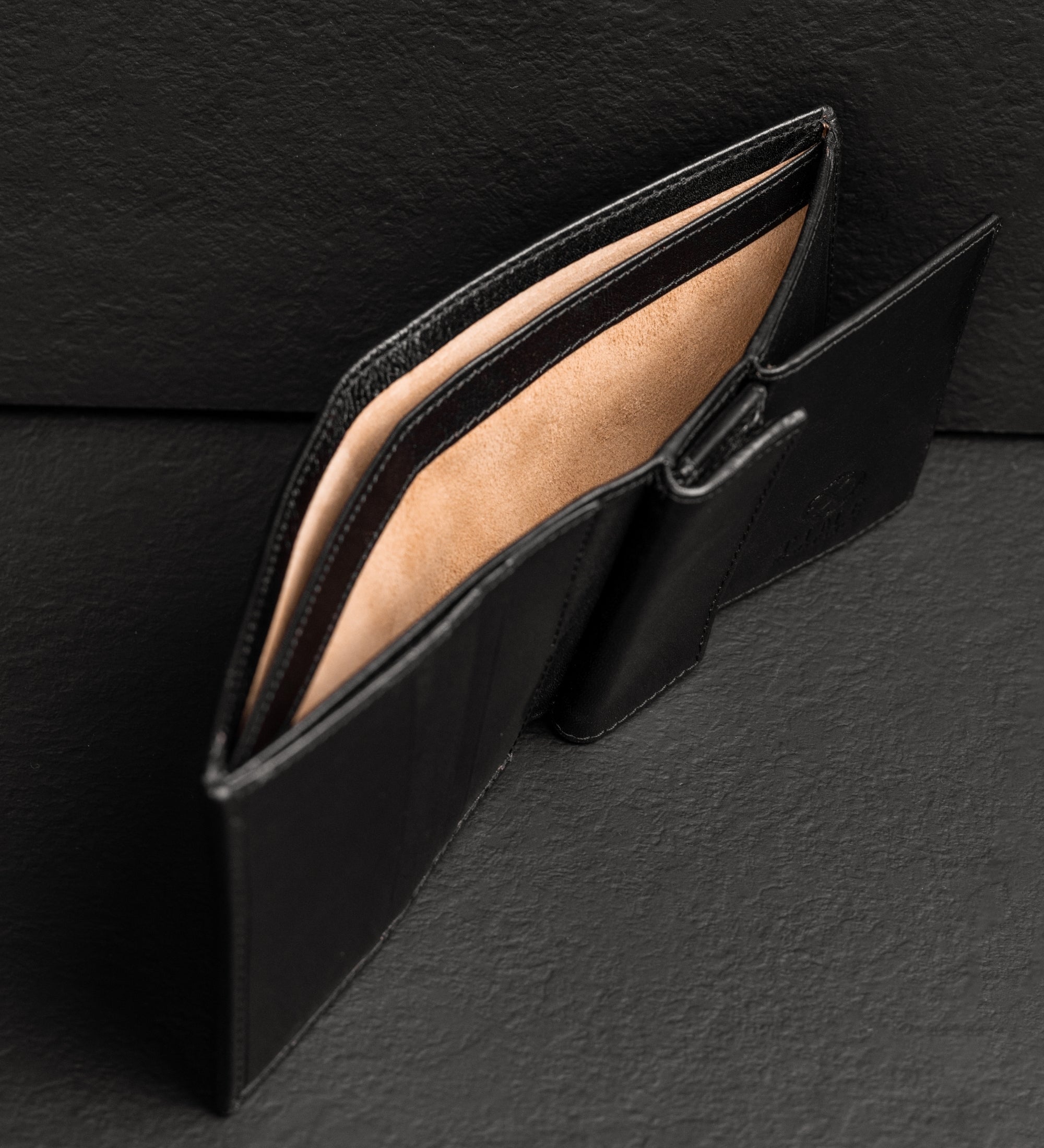 Leren bifold portemonnee - Daniel