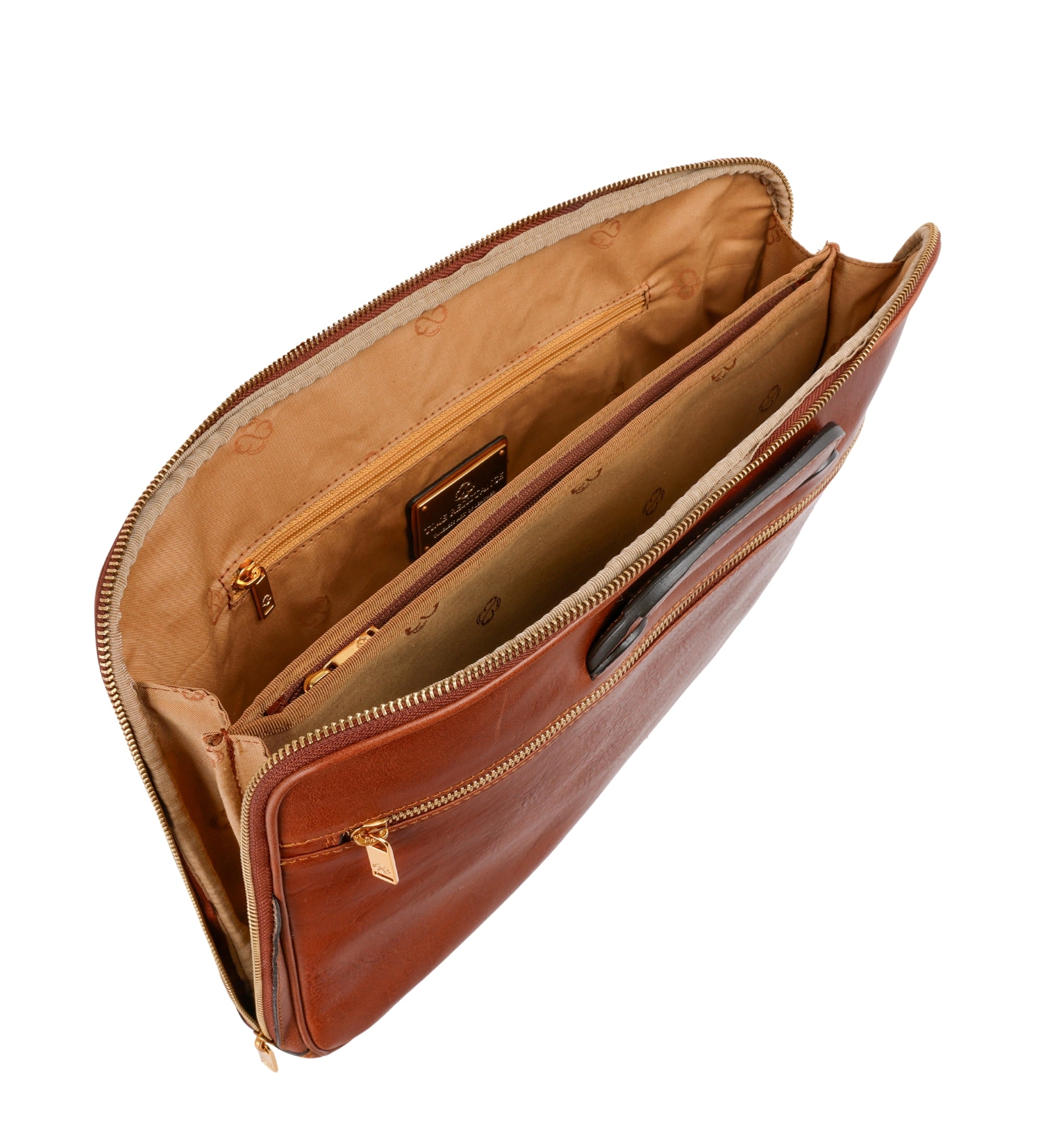 Leren aktetas laptoptas voor dames - Brave New World