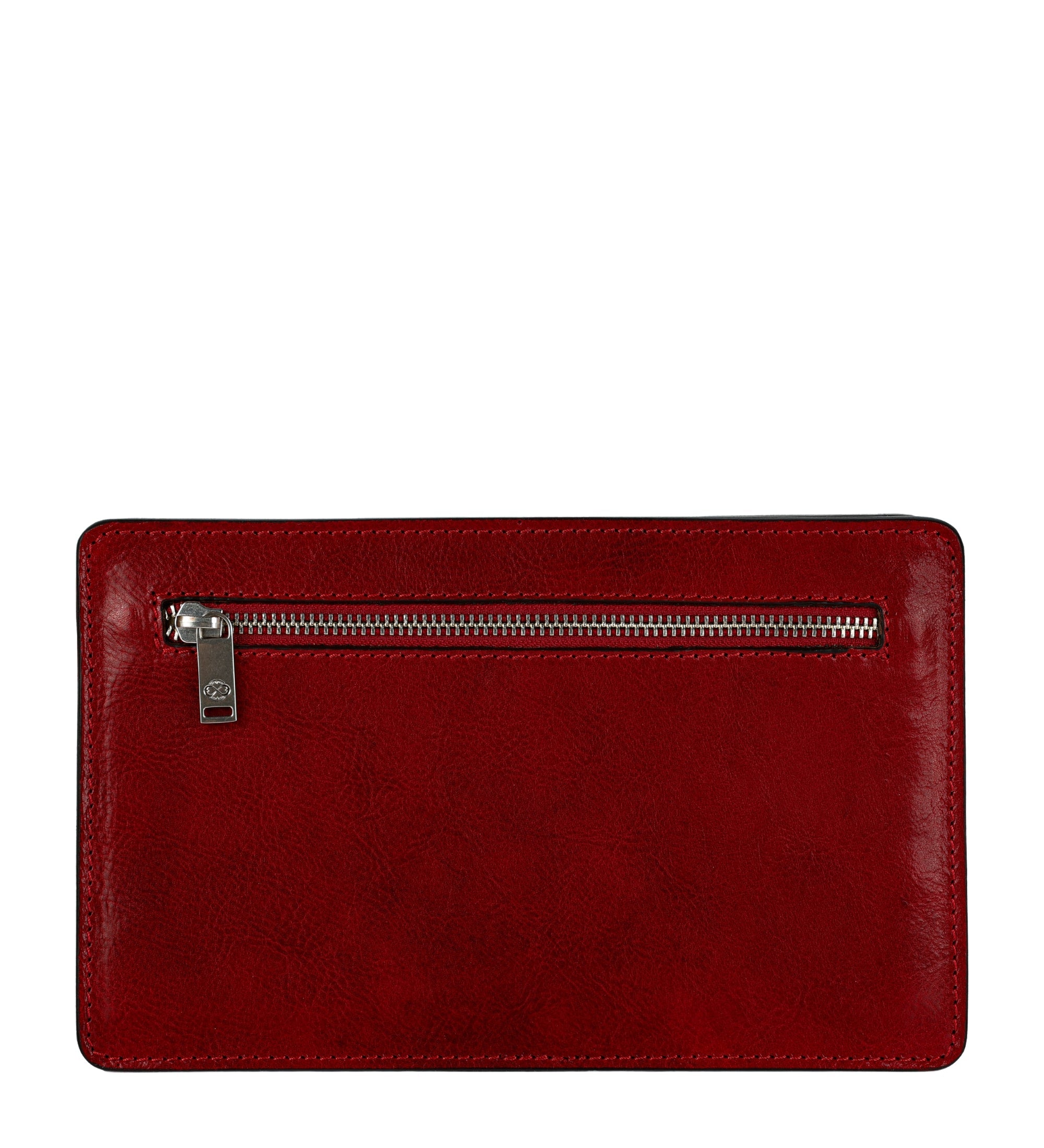 Leren clutch compacte handtas - Decameron