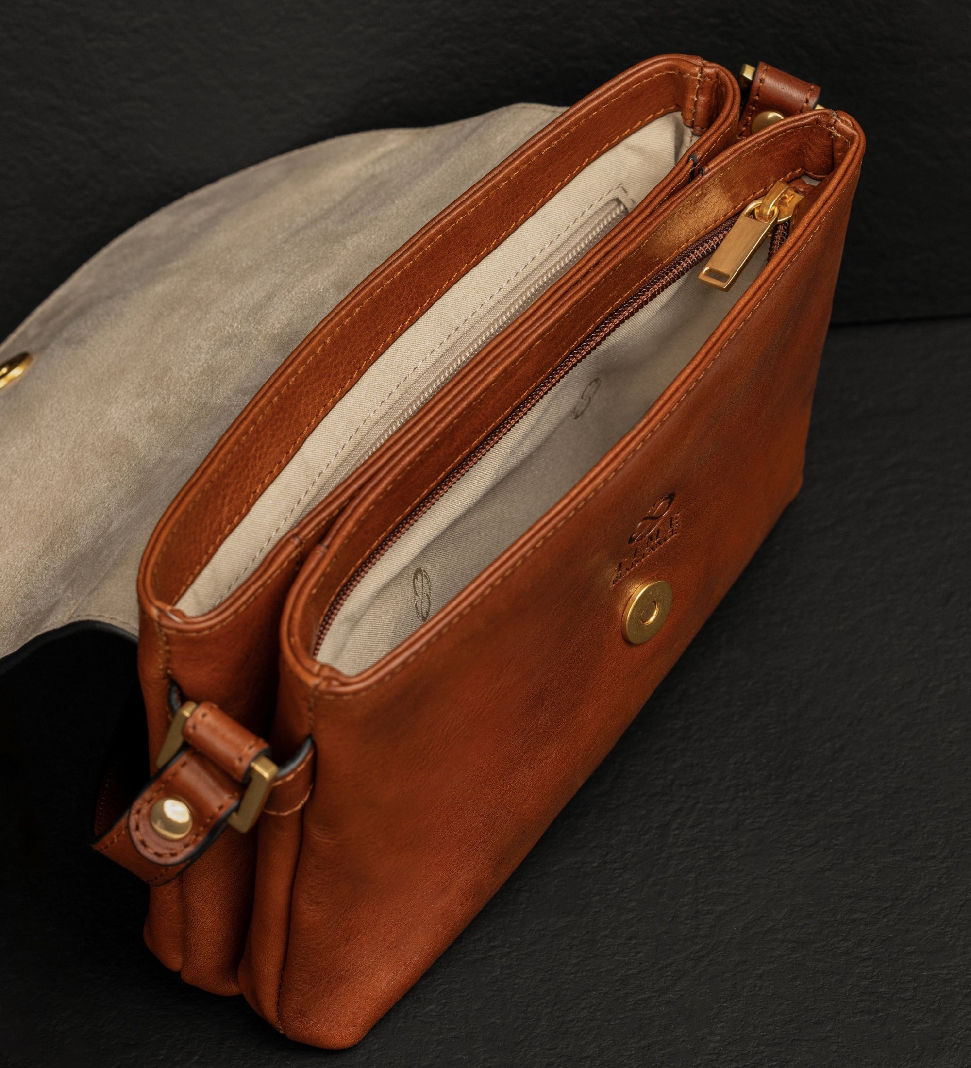 Leren crossbodytas voor dames - Sophie's Choice