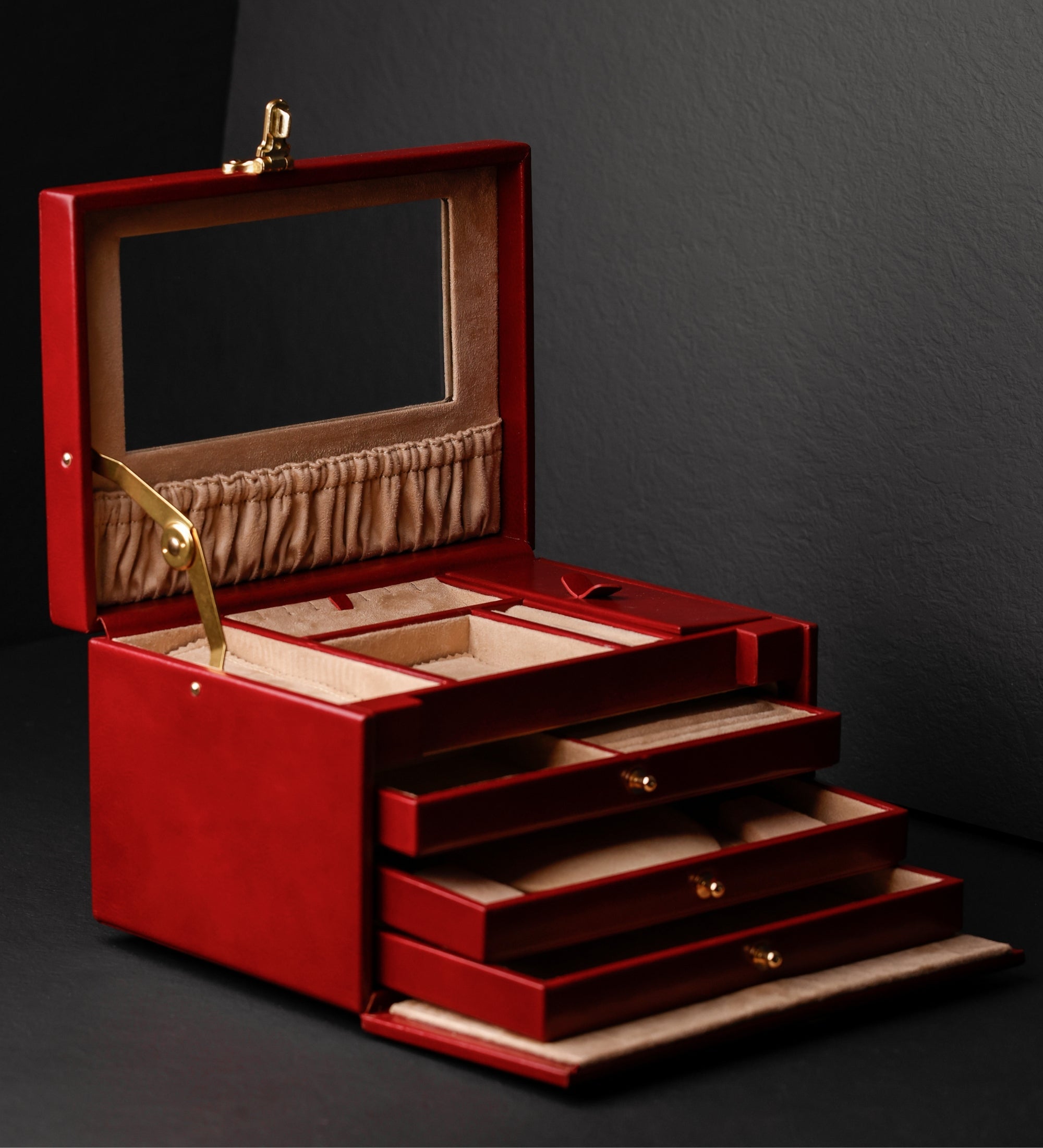 Groot leren sieradenkistje voor dames - The Portrait of a Lady