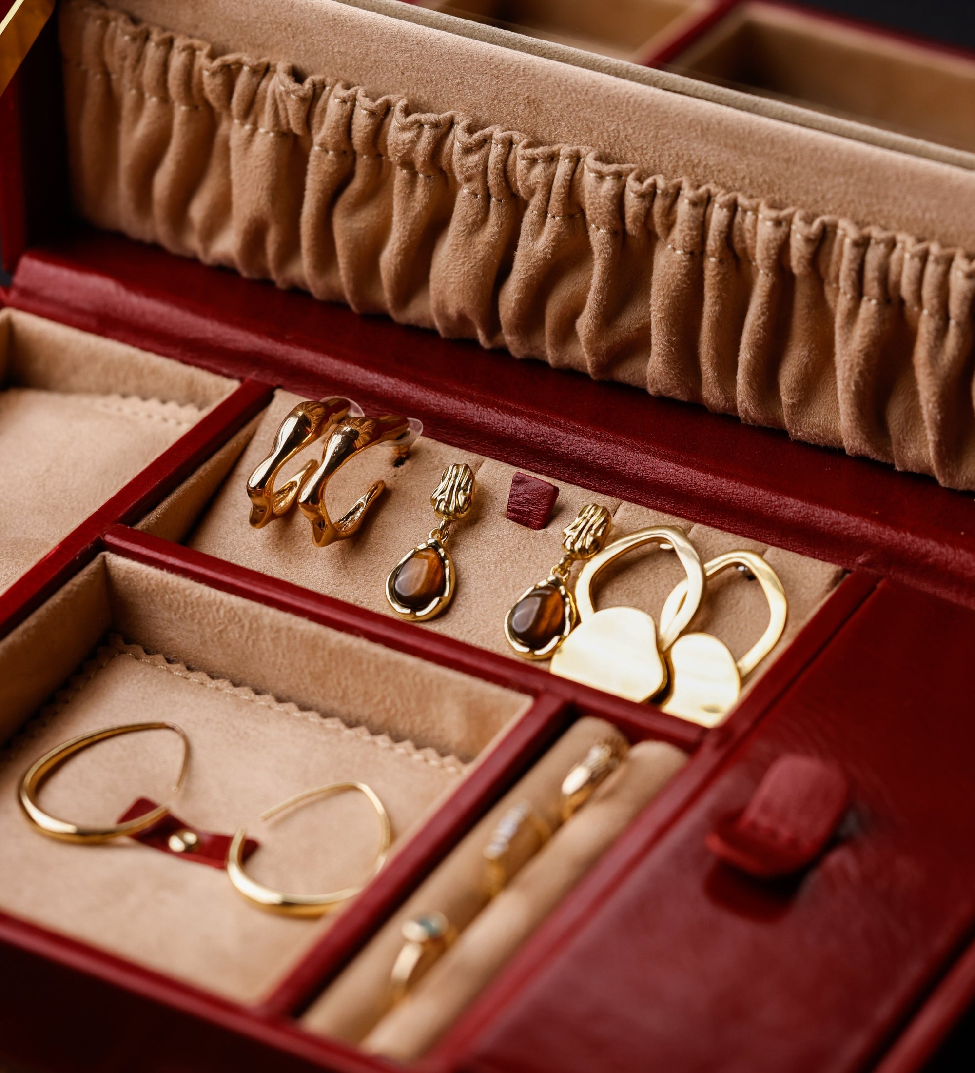 Groot leren sieradenkistje voor dames - The Portrait of a Lady