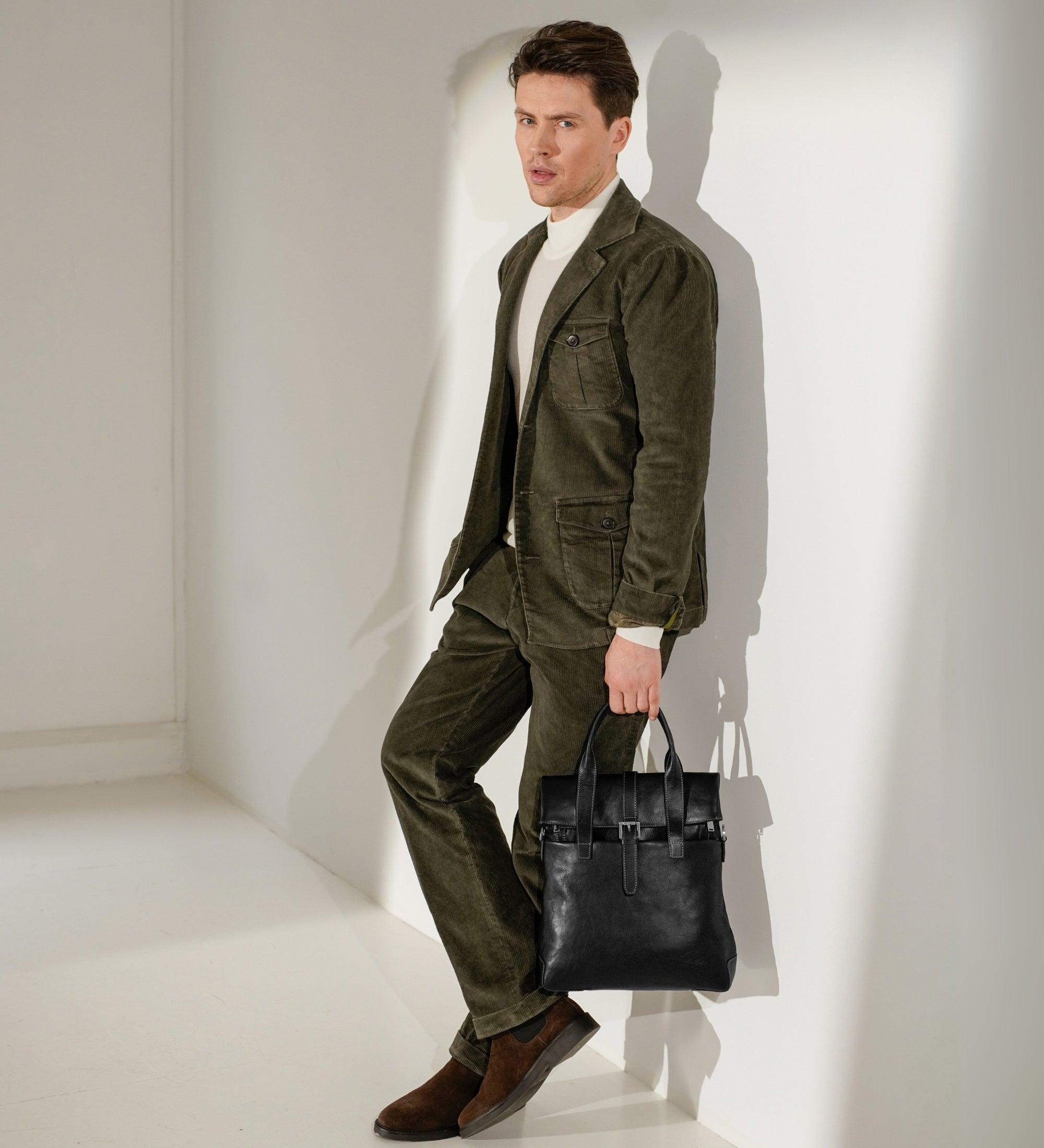 Veelzijdige leren rugtas - The Awakening