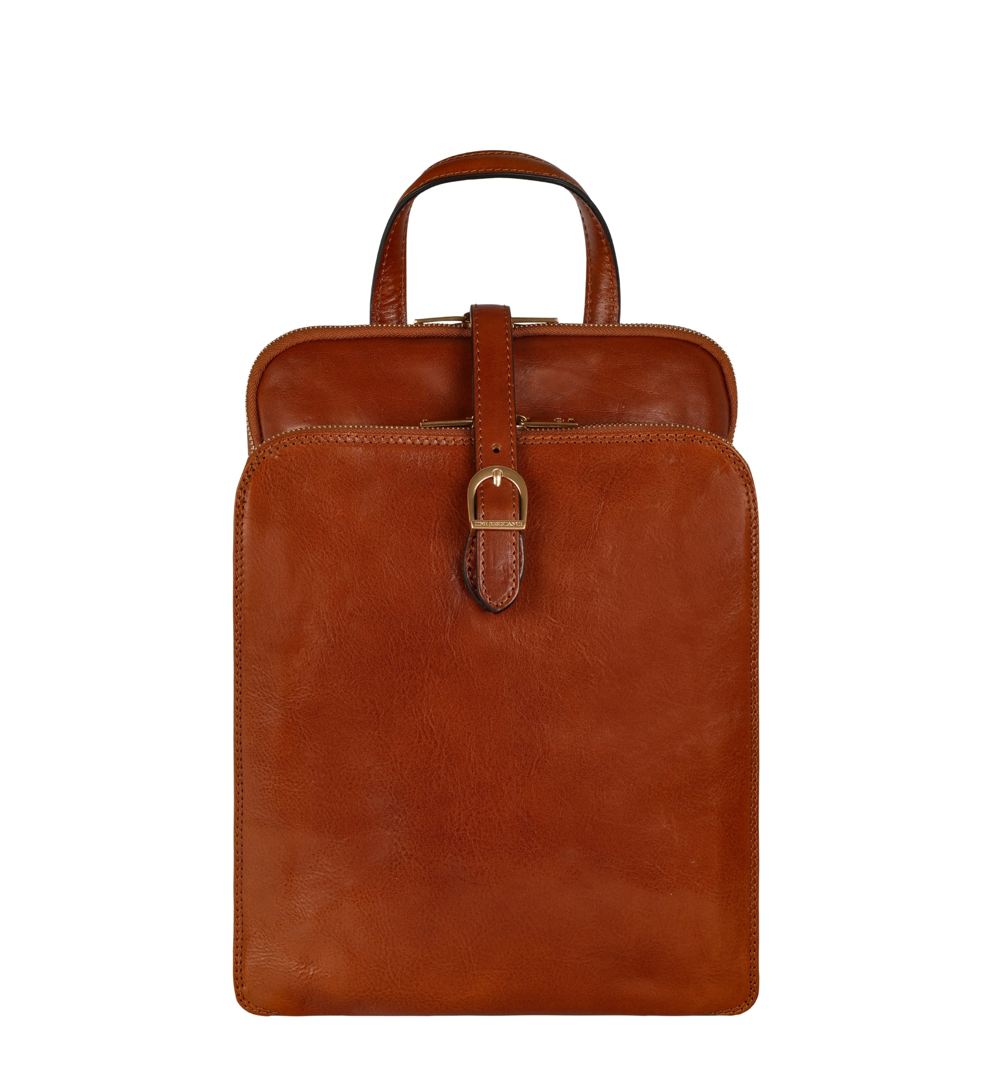 Veelzijdige leren rugtas schoudertas voor dames - Clarissa