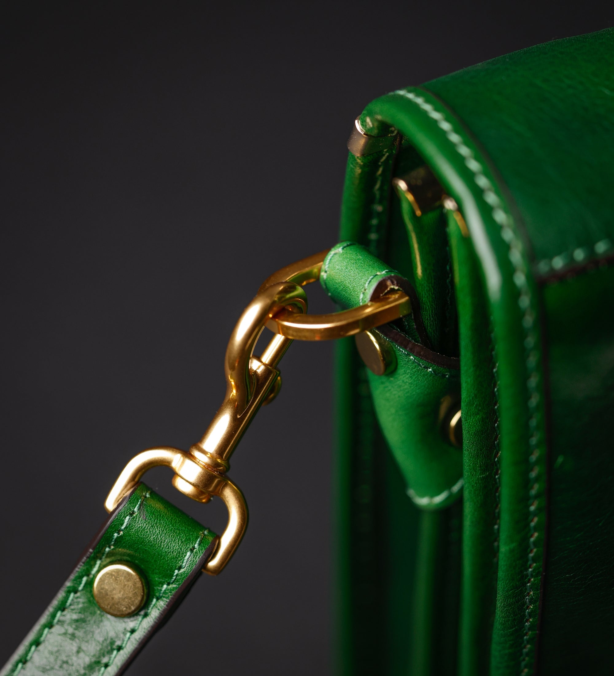 Leren aktetas laptoptas - Illusions