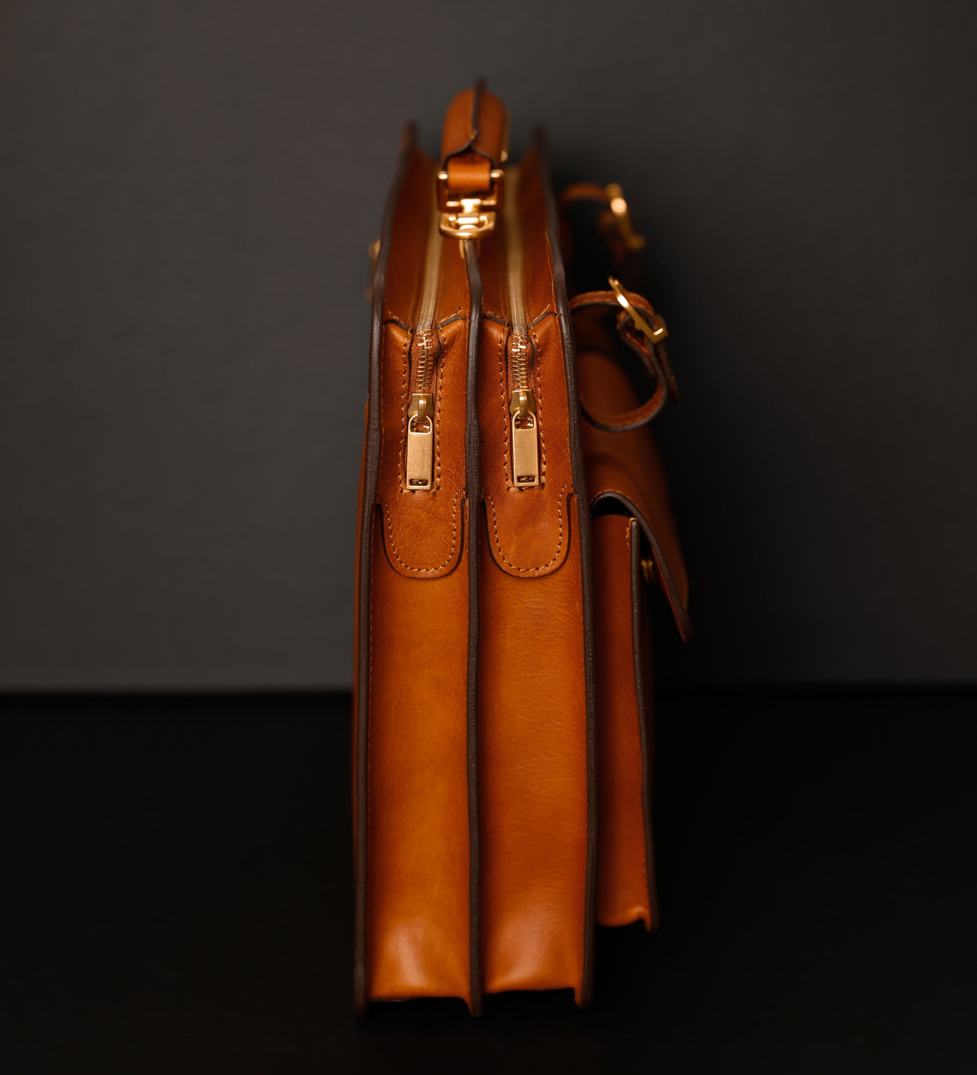 Leren satchel tas aktetas - The Prophet