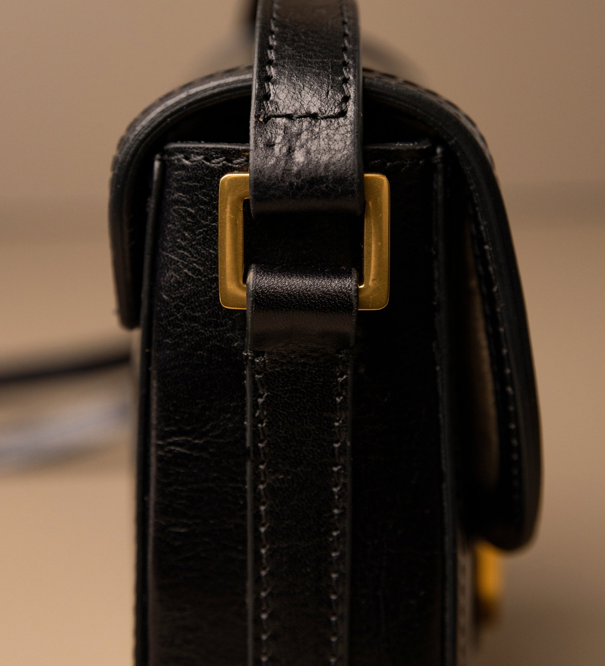 Leren zadeltas crossbodytas voor dames - Villette