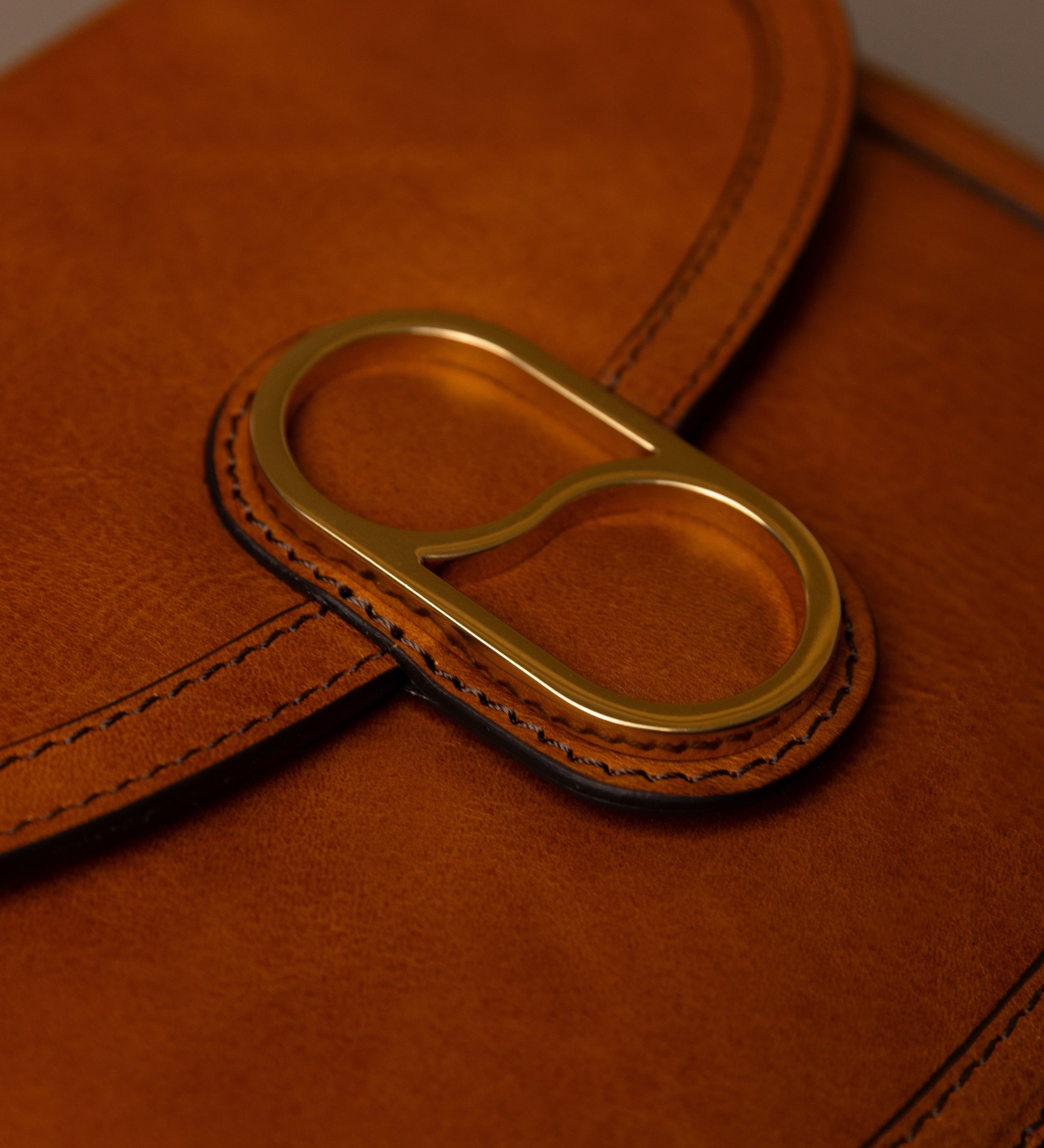 Leren zadeltas crossbodytas voor dames - Villette