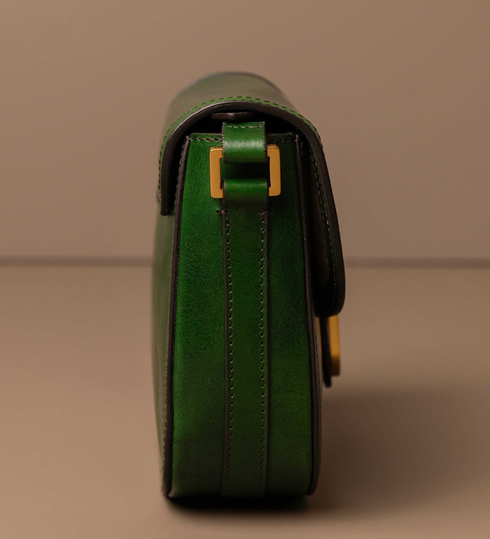 Leren zadeltas crossbodytas voor dames - Villette