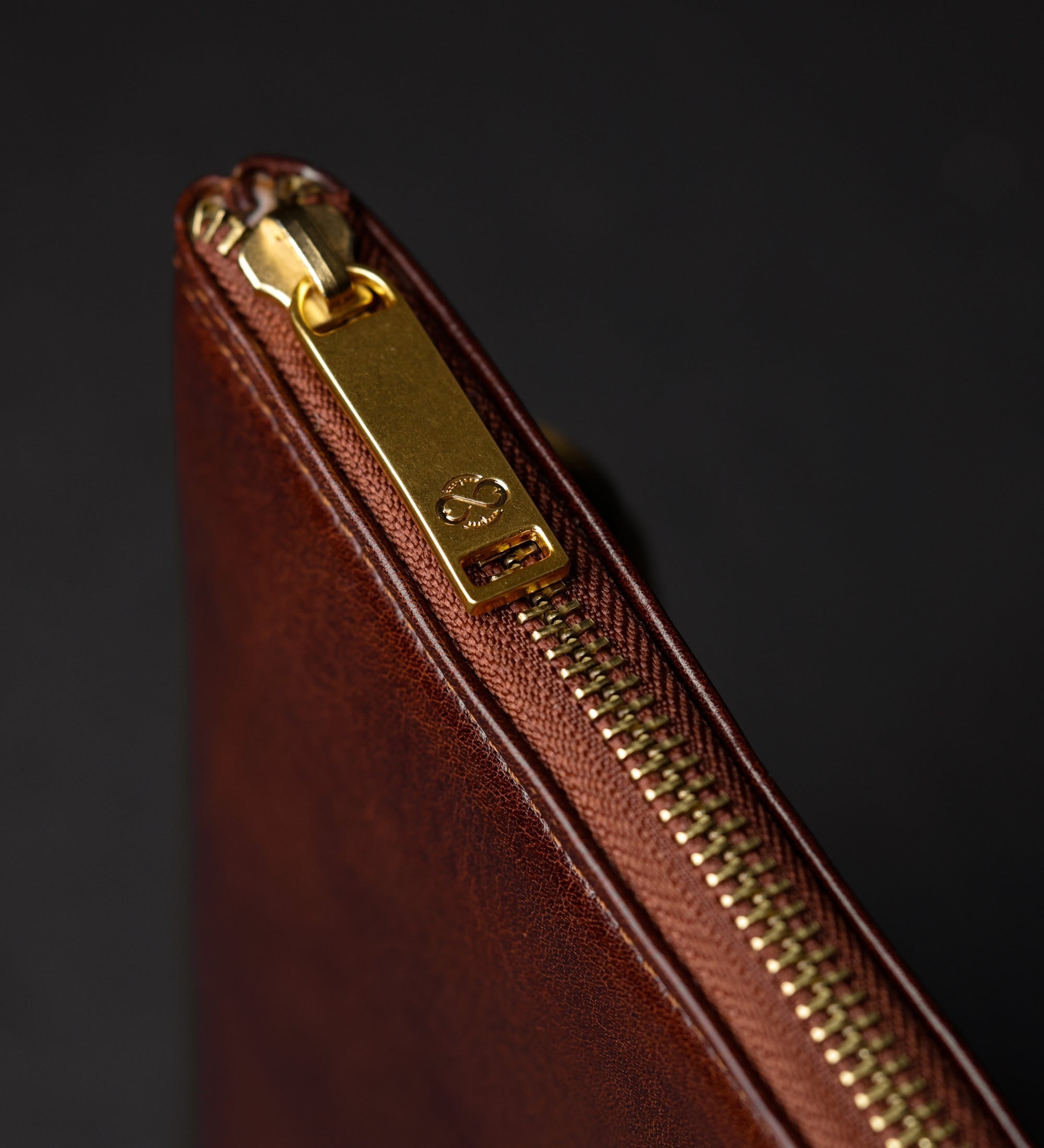 Grote leren clutch compacte handtas voor heren - The Brothers Karamazov