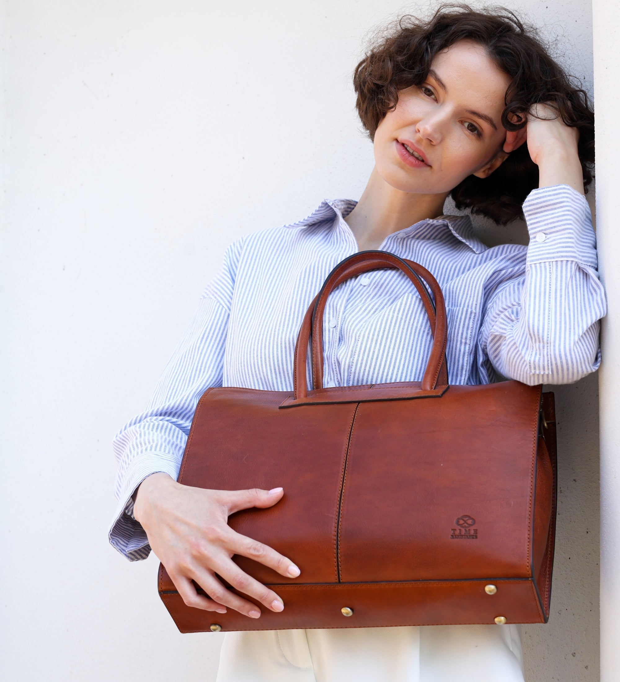 Leren handtas draagtas schoudertas voor dames - Anna Karenina