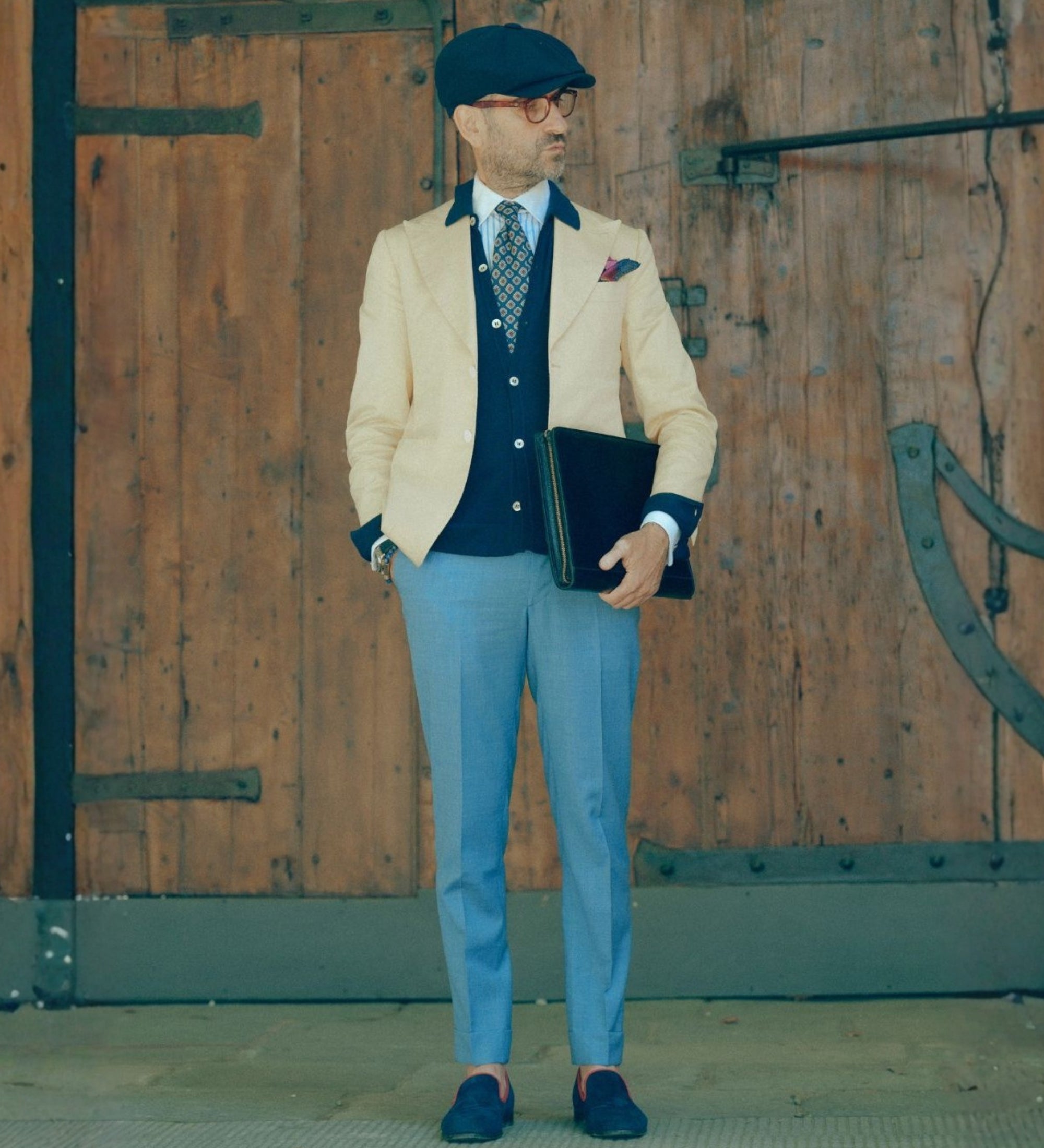 Leren A4 documentenmap organizer - Candide