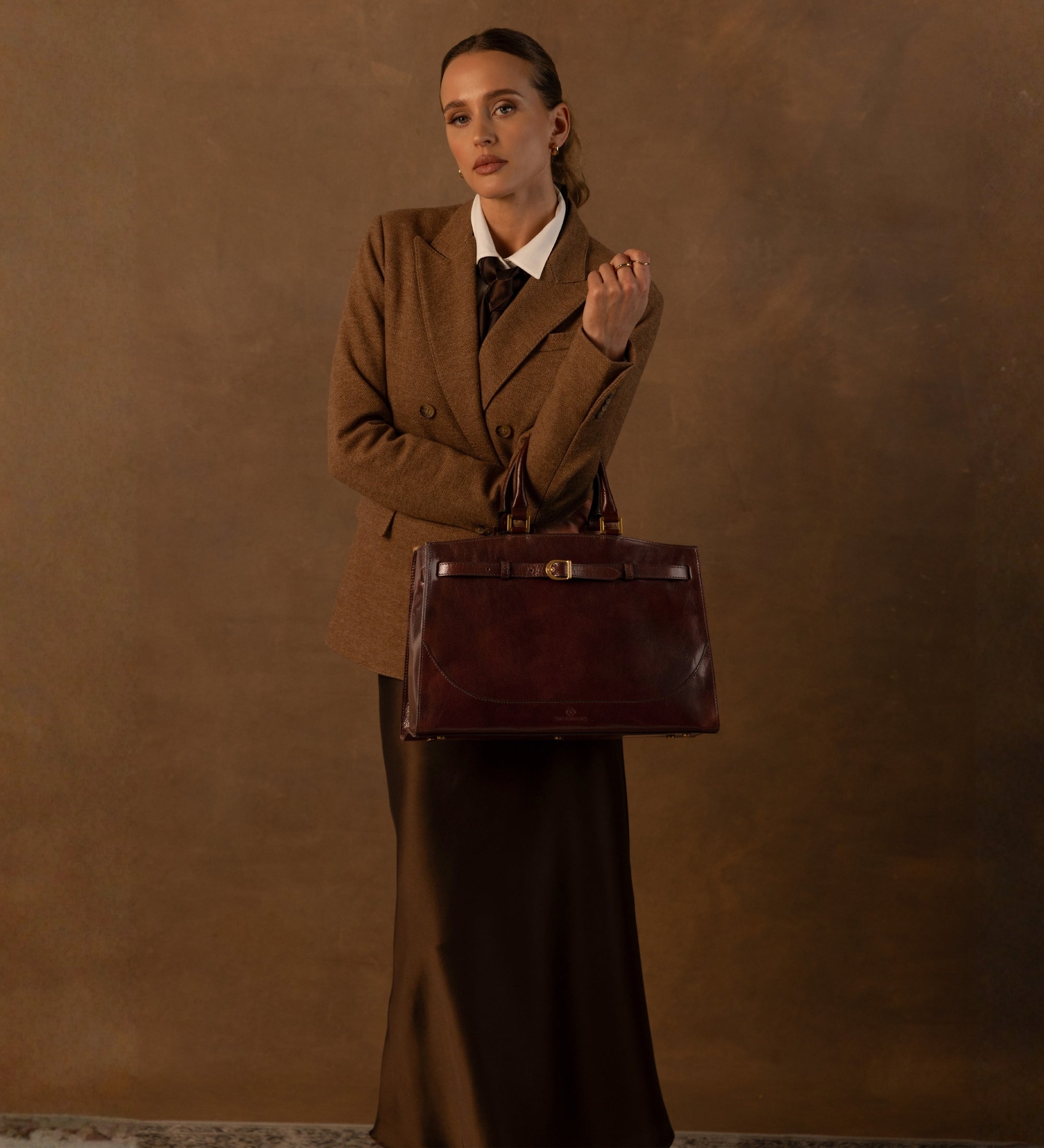 Leren handtas voor dames - Shirley