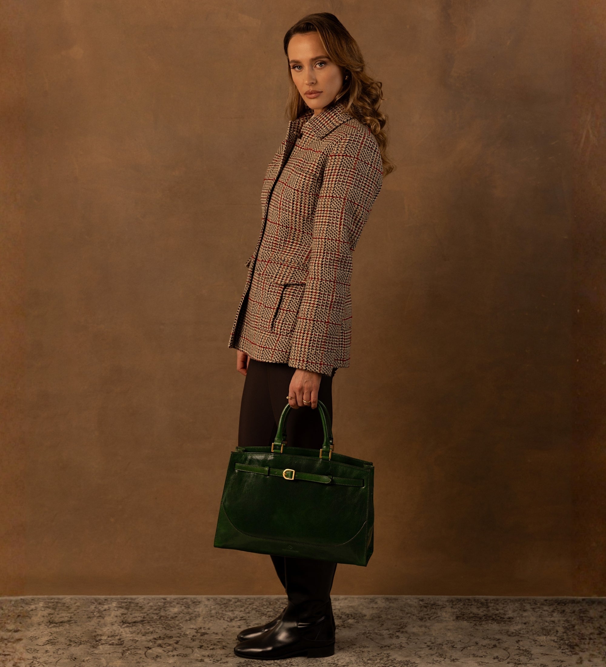 Leren handtas voor dames - Shirley