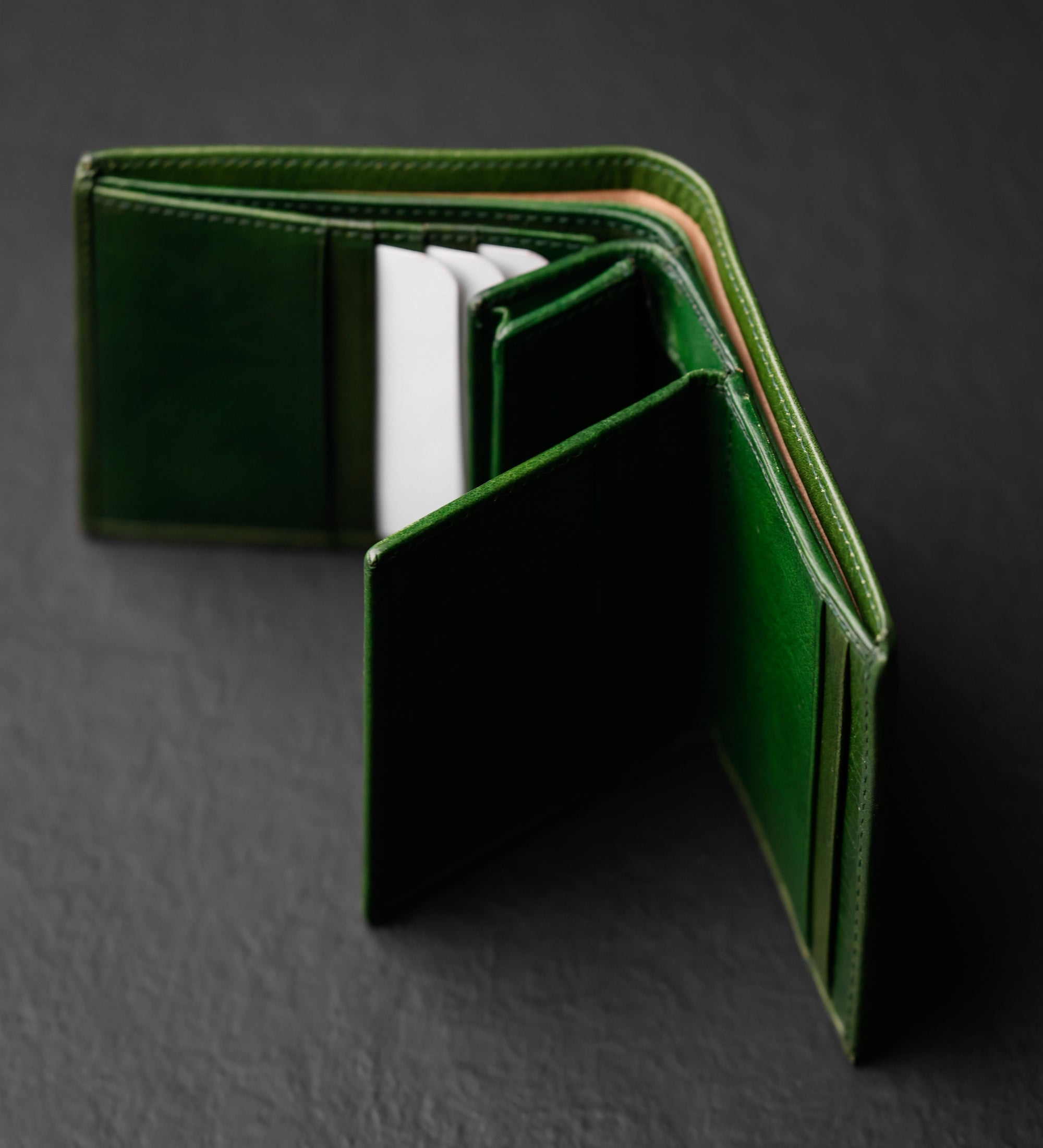 Leren bifold portemonnee - Daniel