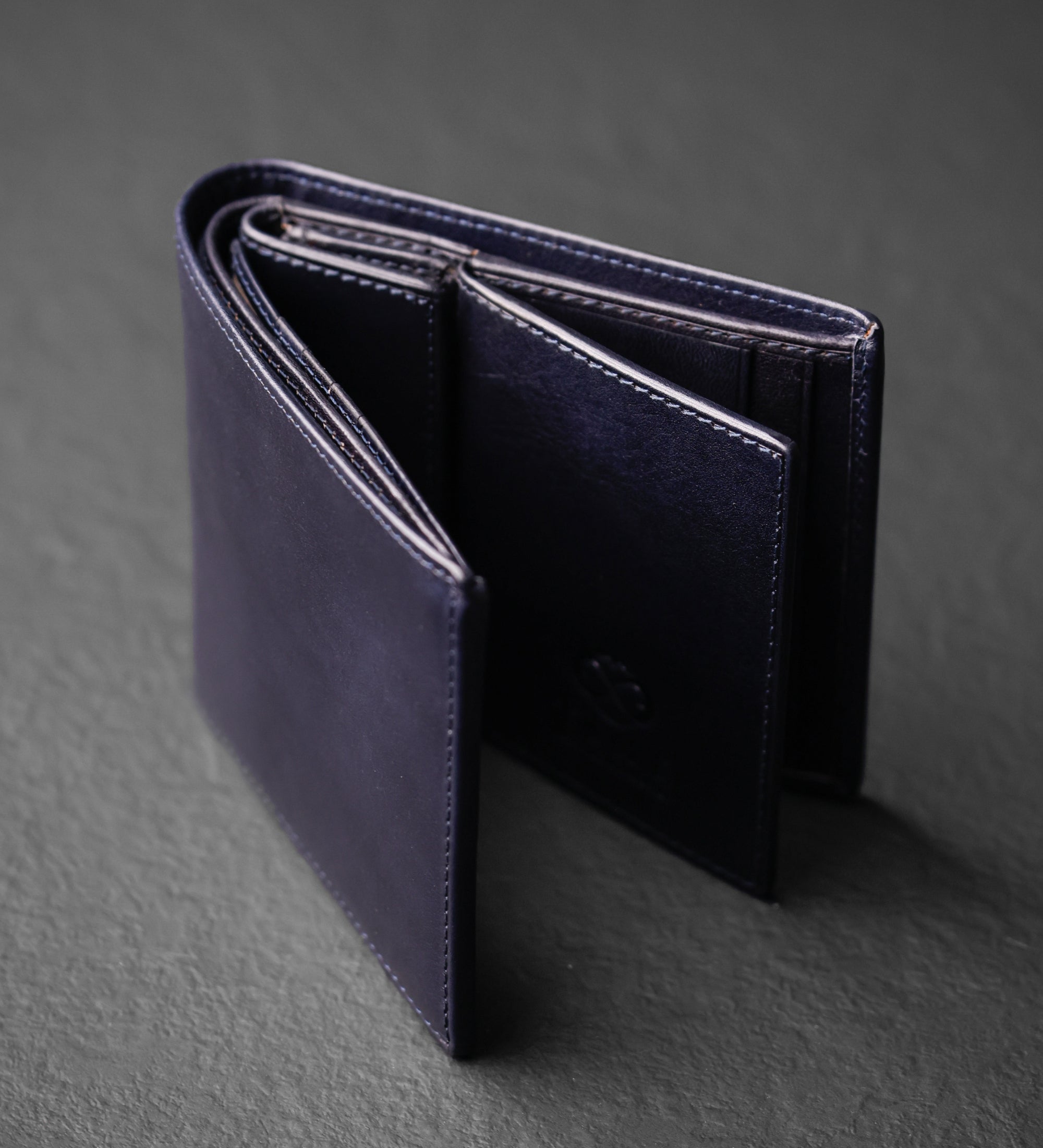 Leren bifold portemonnee - Daniel