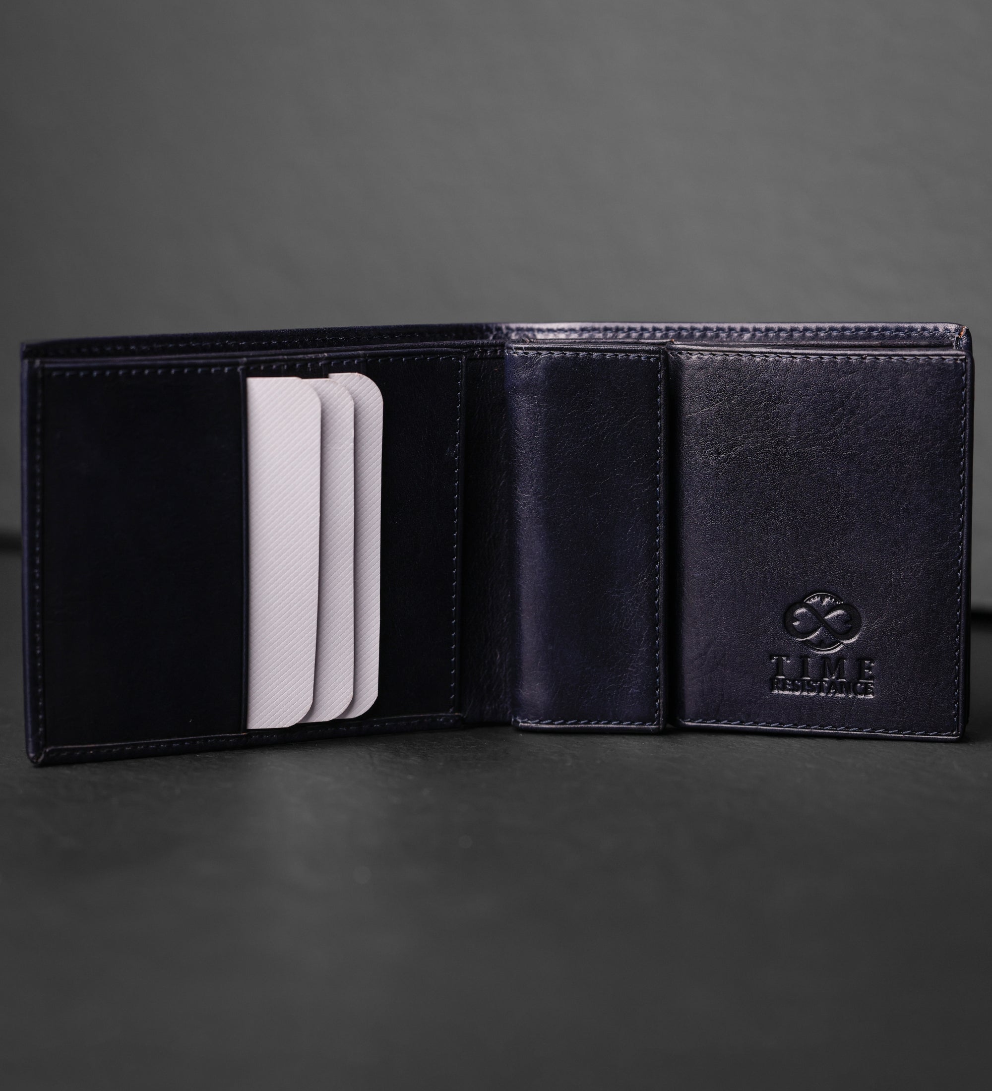 Leren bifold portemonnee - Daniel