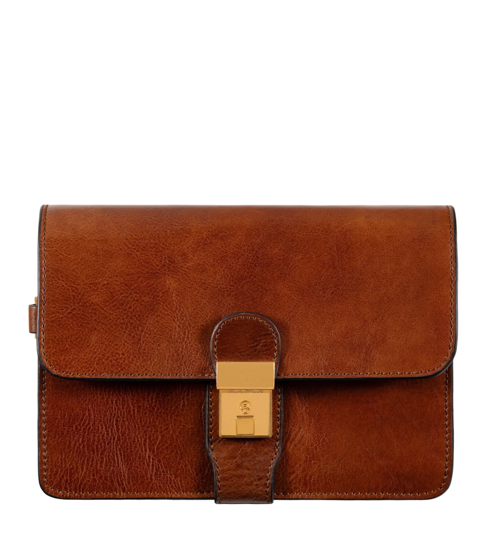 Leren clutch compacte handtas - The Maltese Falcon