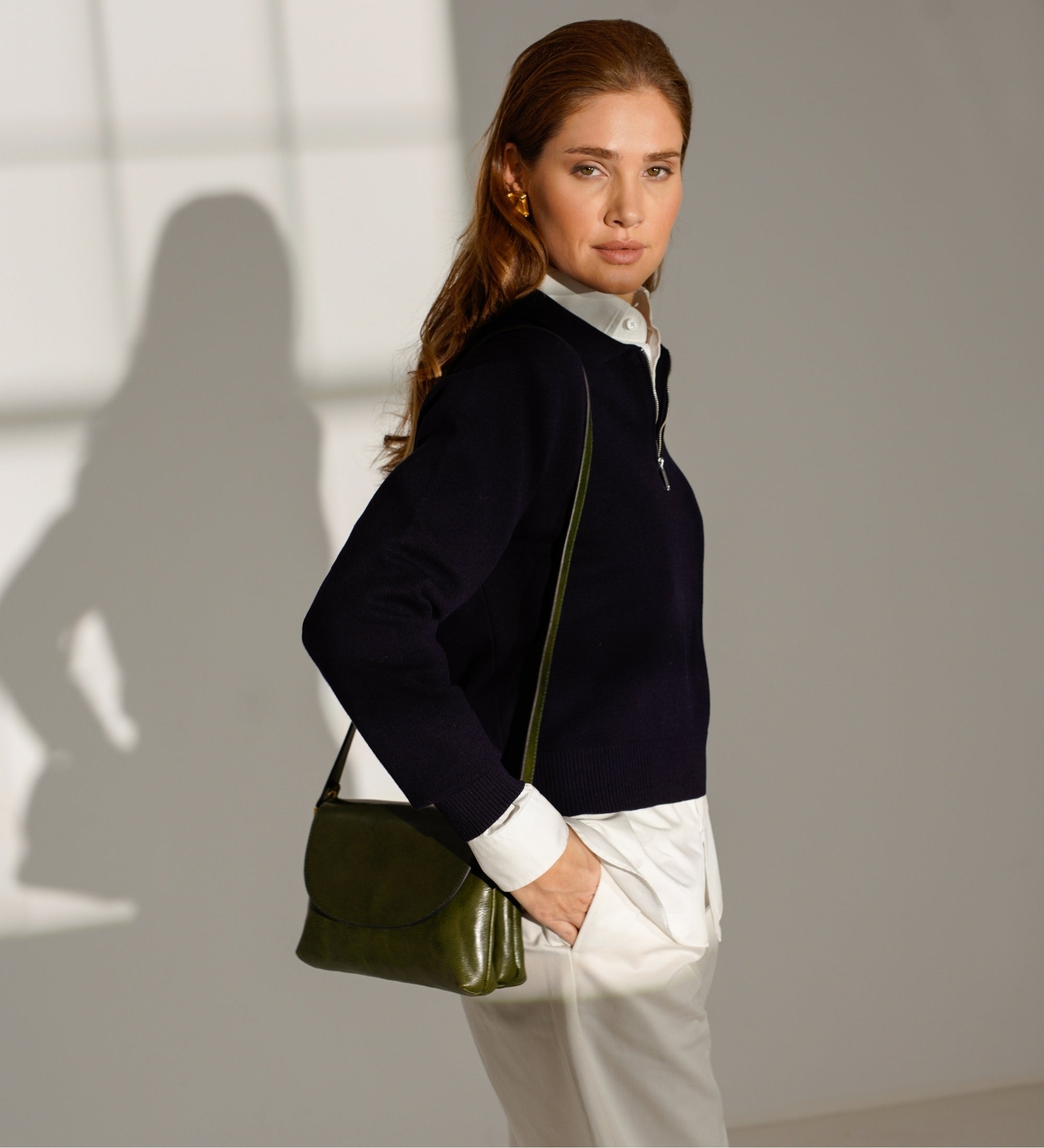 Leren crossbodytas voor dames - Sophie's Choice